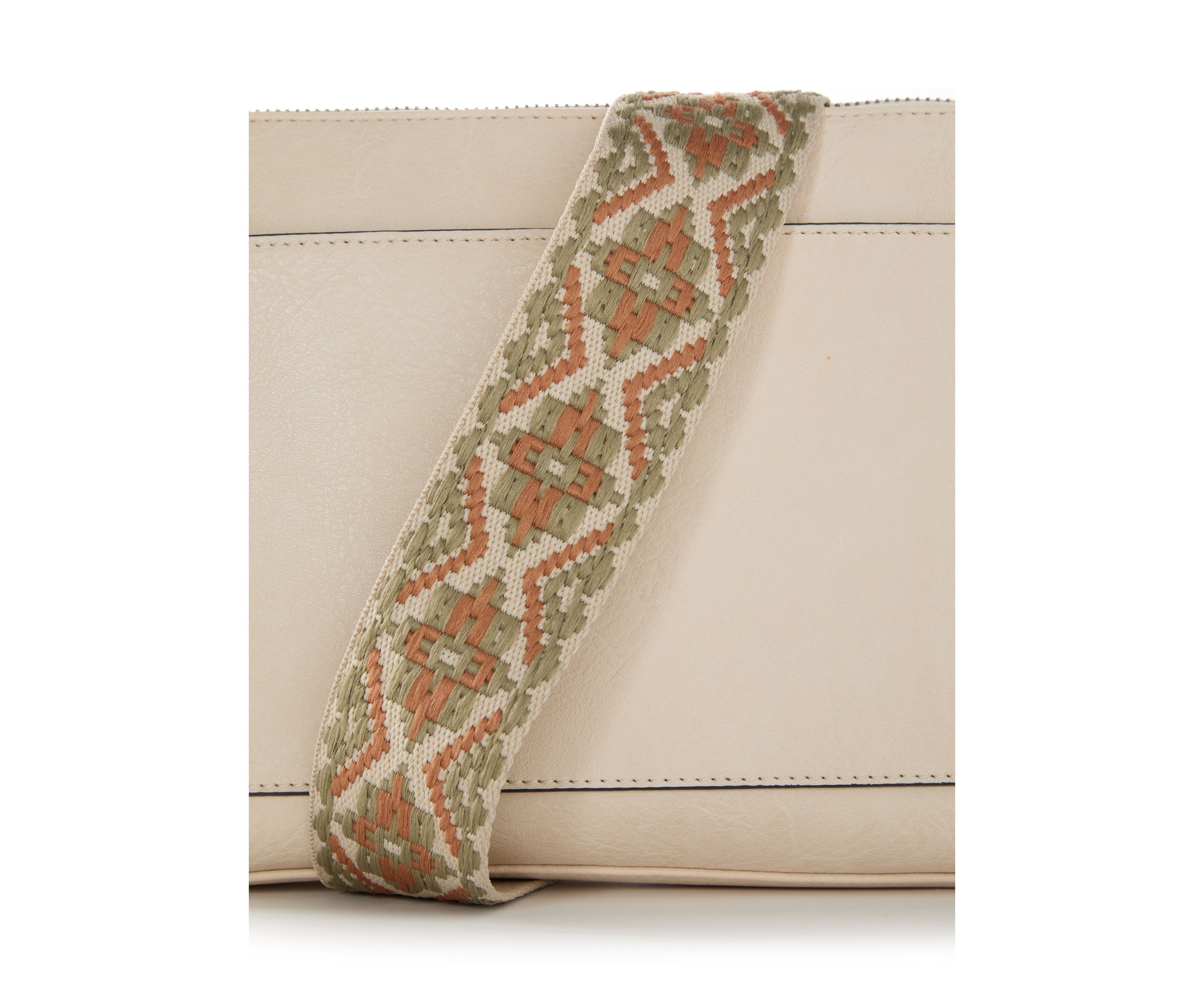 East West Shoulder Bag with Crossbody Strap