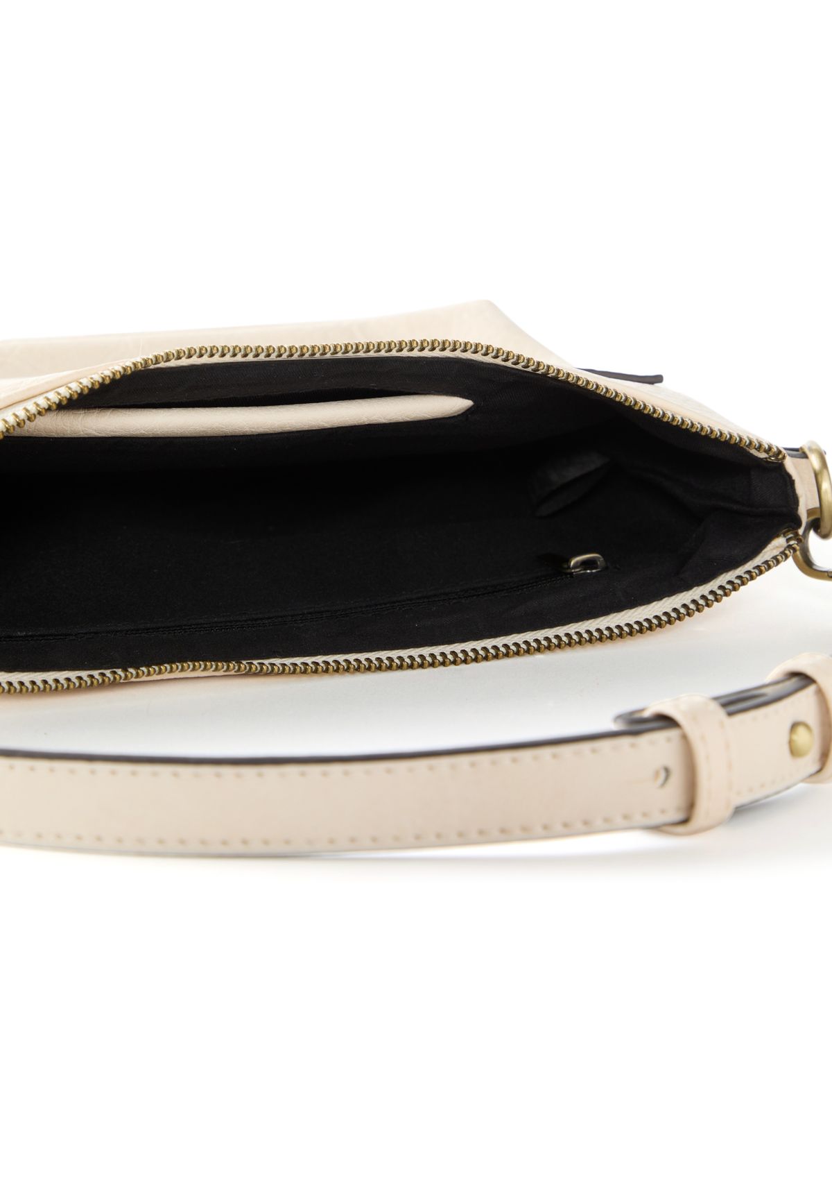 East West Shoulder Bag with Crossbody Strap