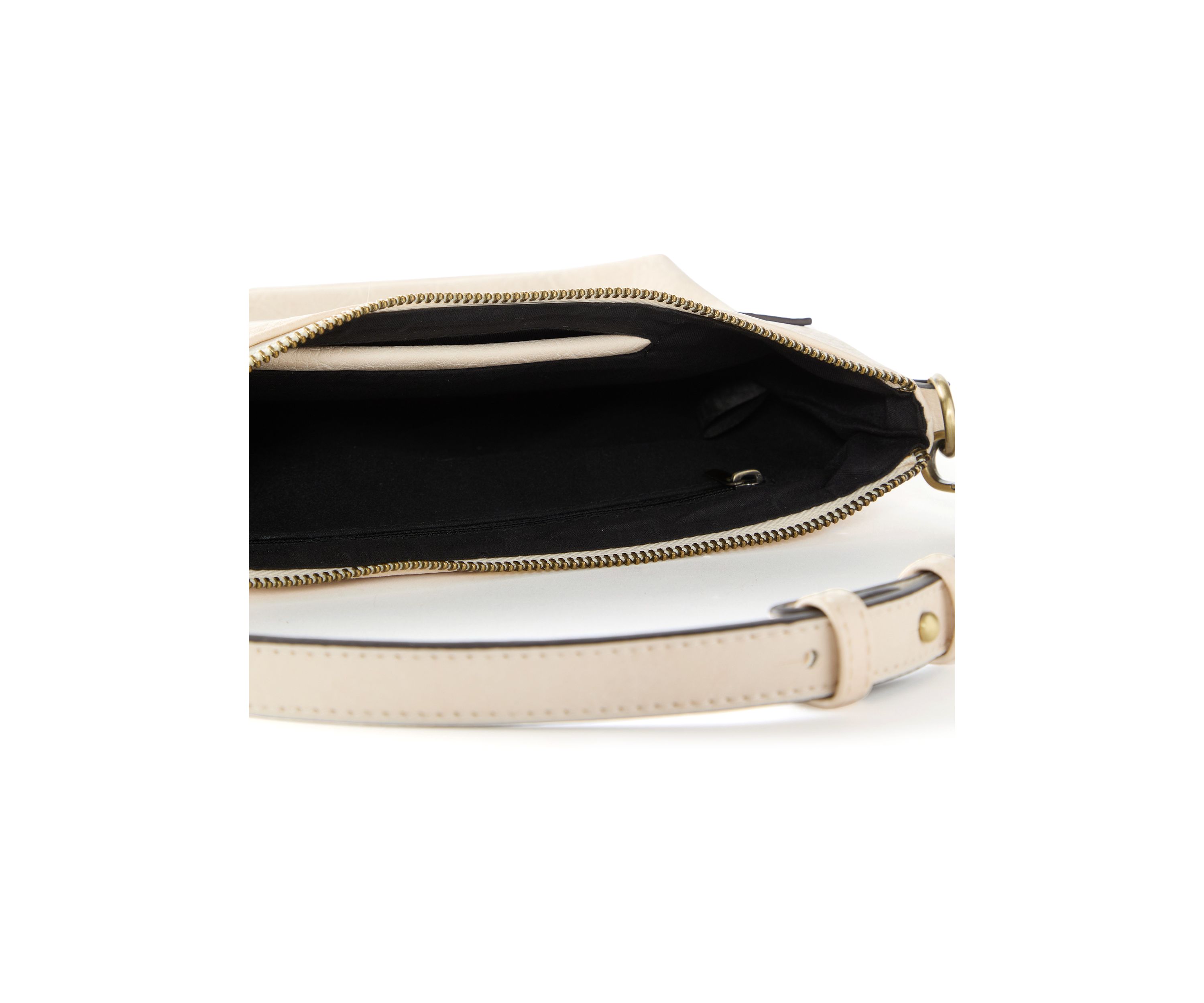 East West Shoulder Bag with Crossbody Strap