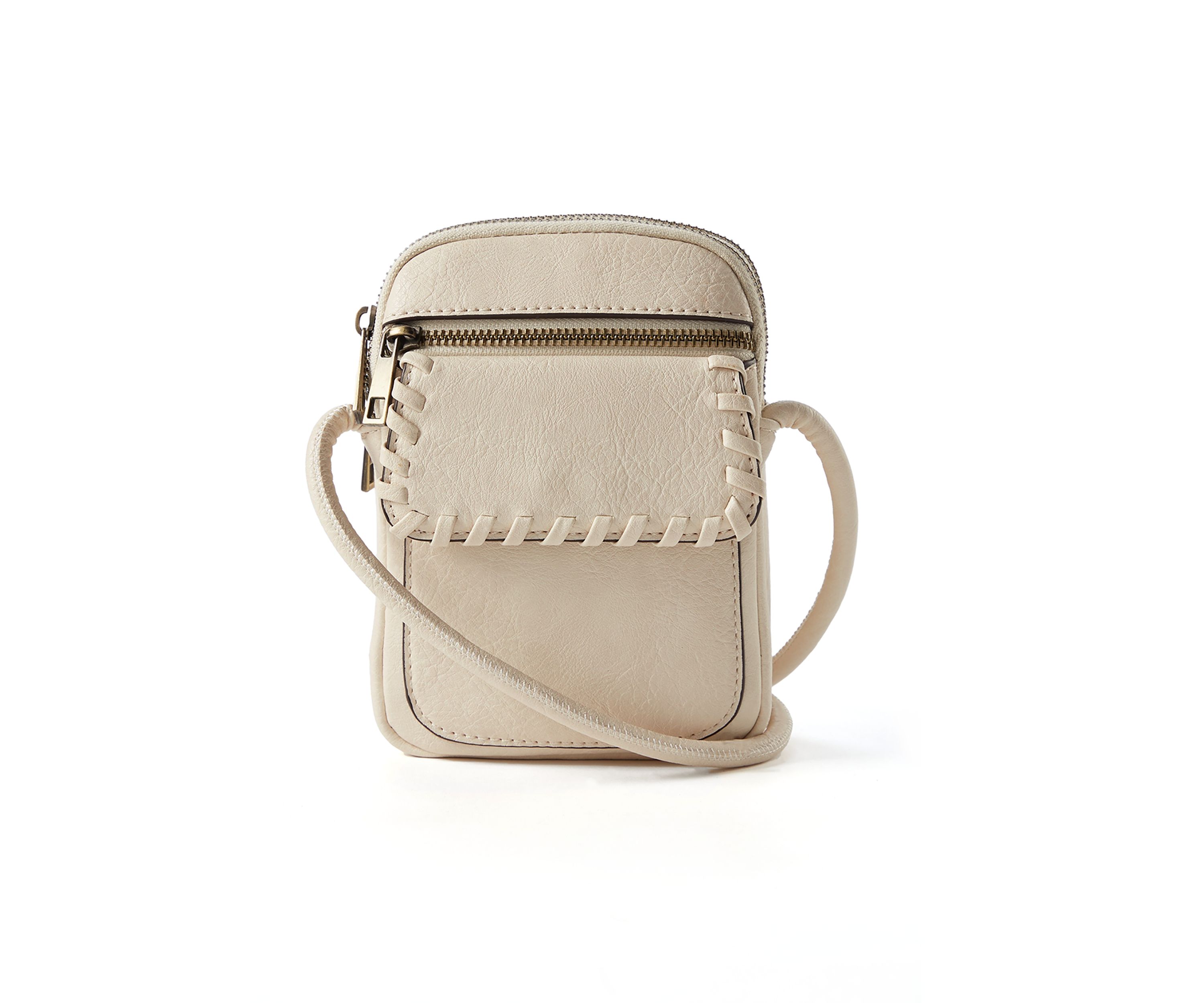 Whipstitch Phone Crossbody 