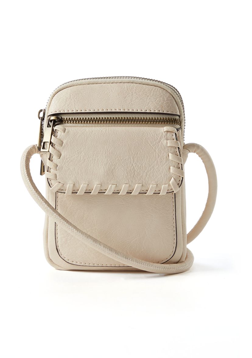 Whipstitch Phone Crossbody 