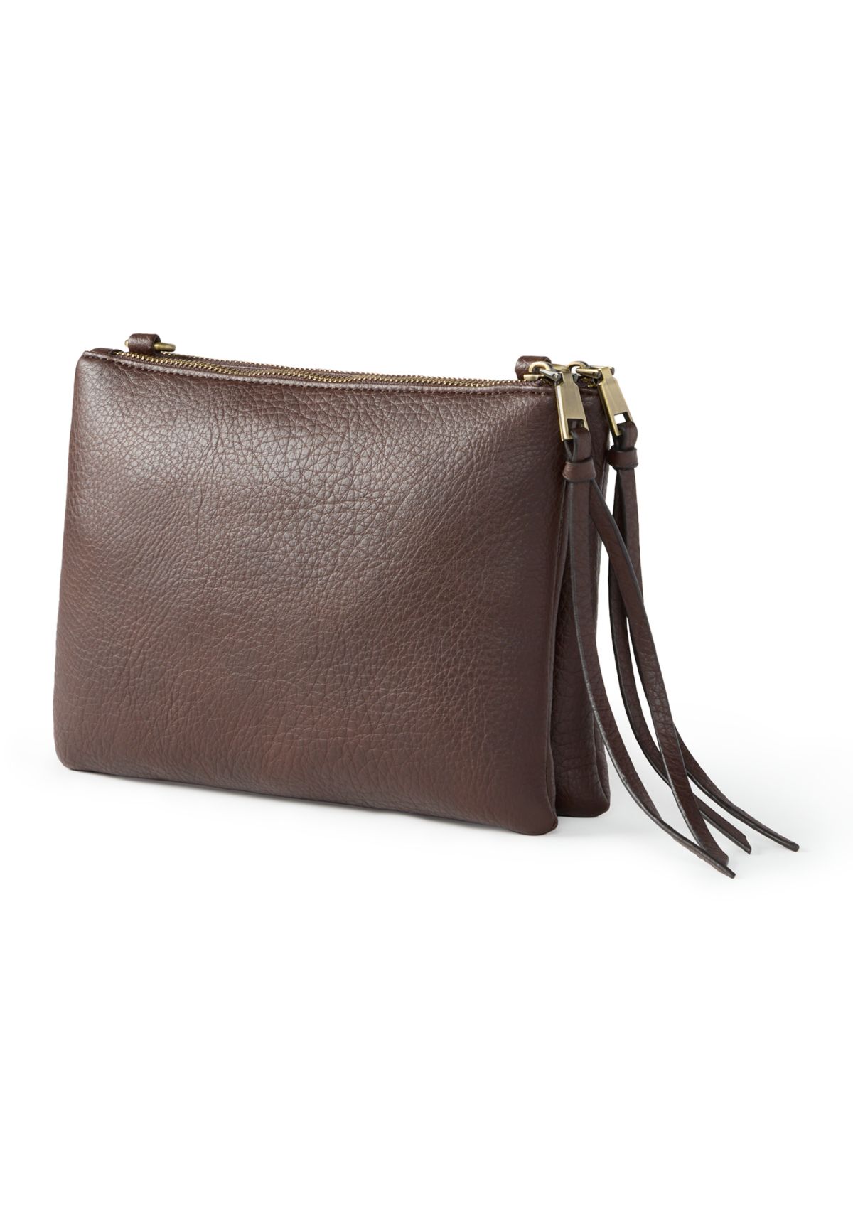 Crossbody with Leopard Faux Suede 