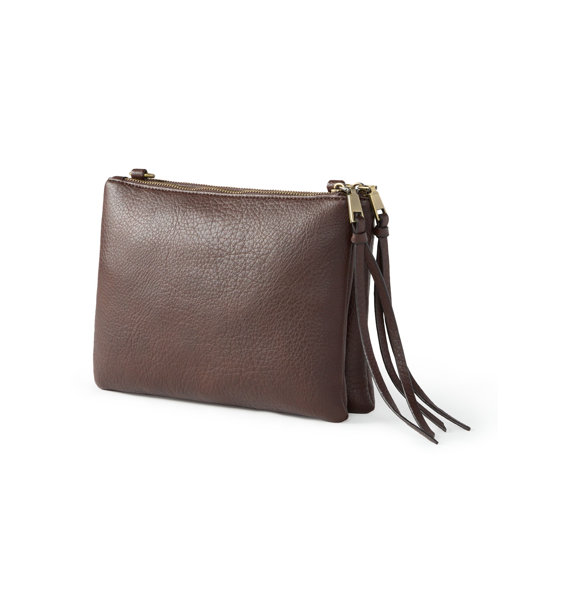 Crossbody with Leopard Faux Suede 