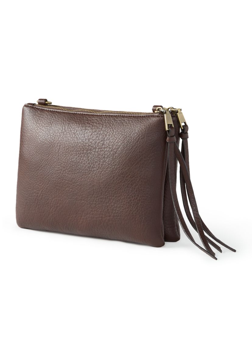Crossbody with Leopard Faux Suede 
