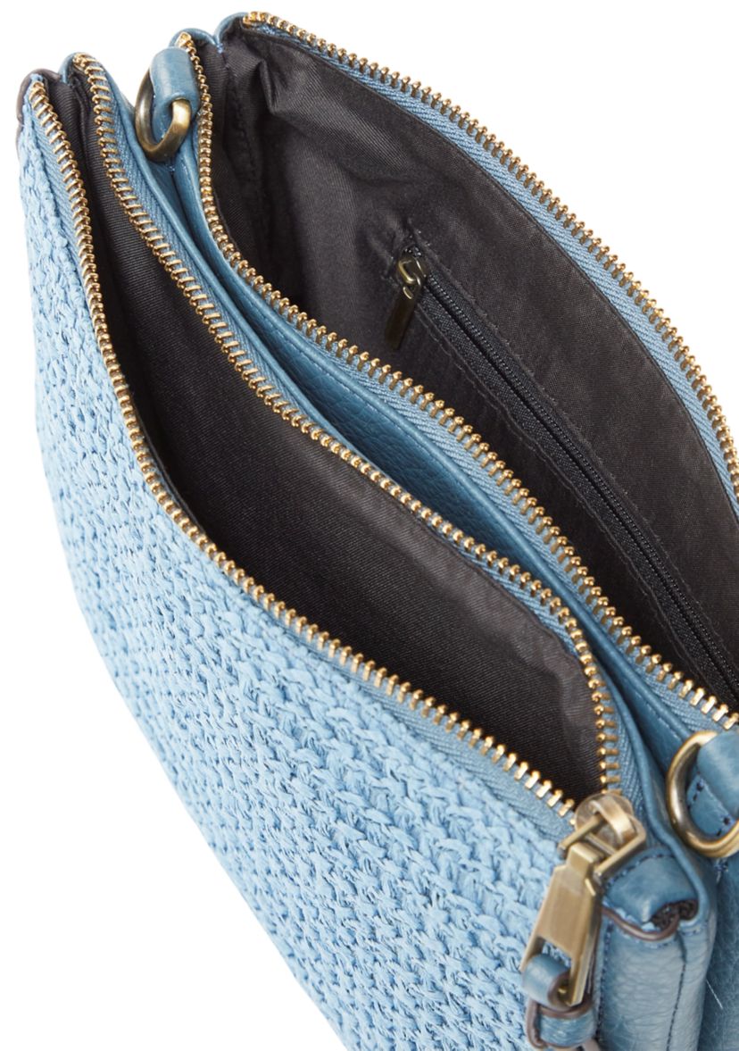 Straw Natural Crossbody Bag