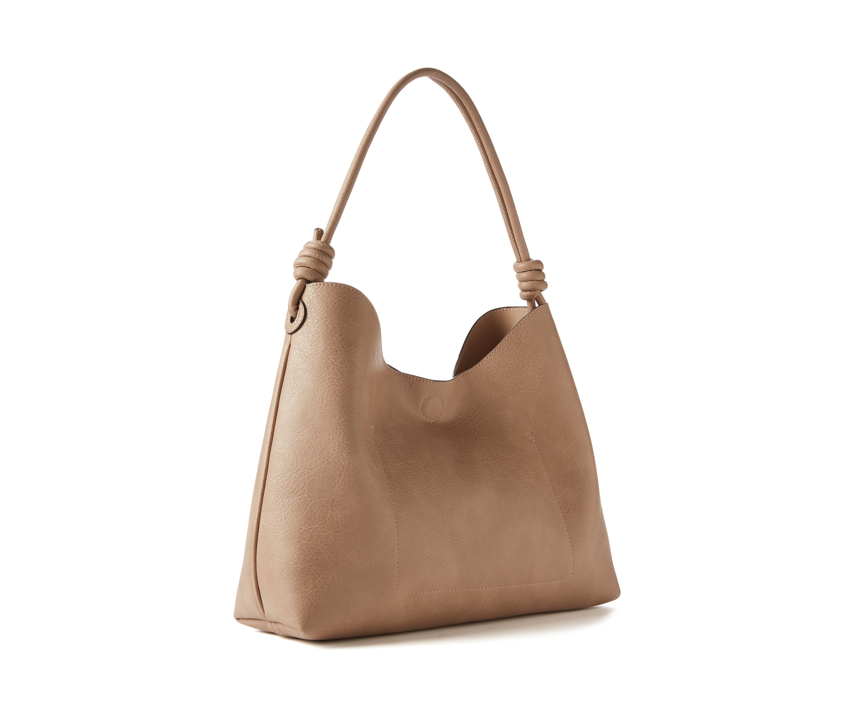 Knotted Strap Hobo Bag