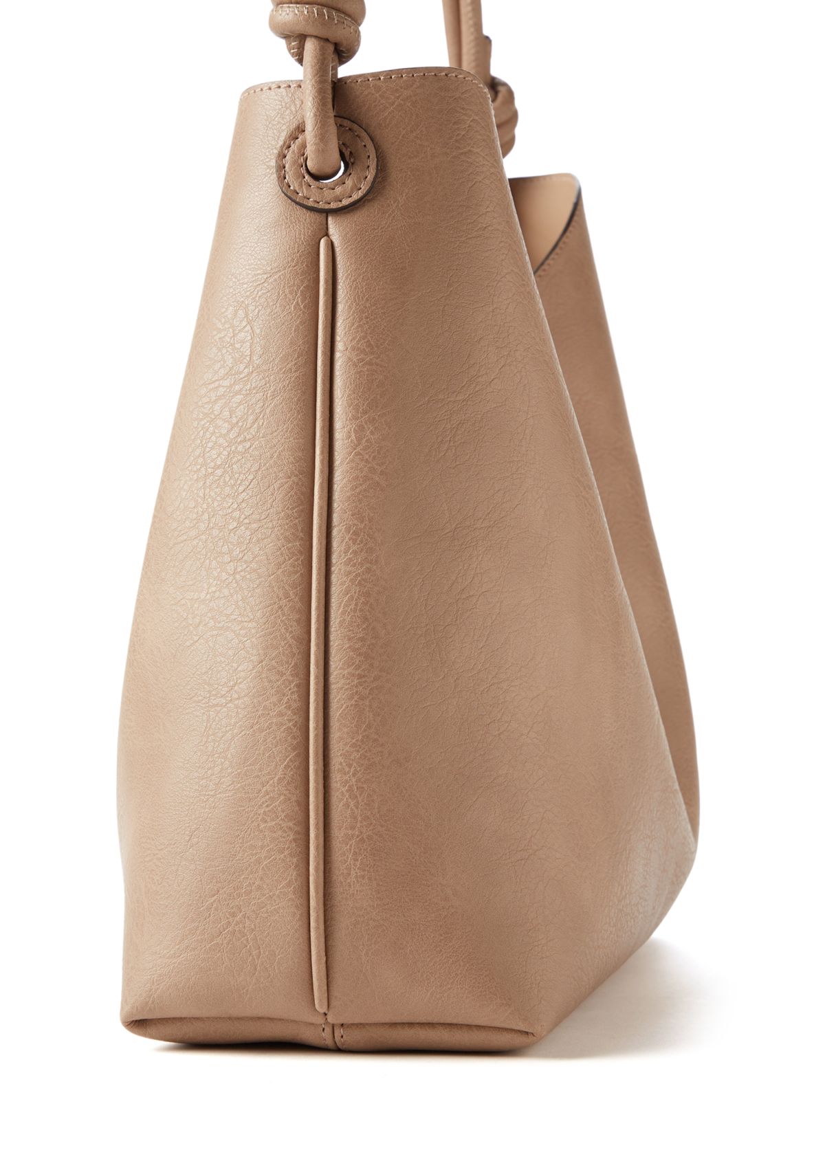 Knotted Strap Hobo Bag