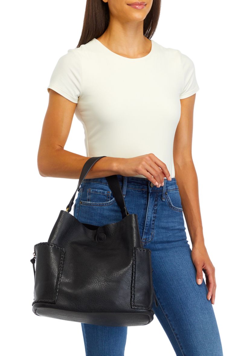 3 in 1 Hobo Bag with Crossbody and Wallet