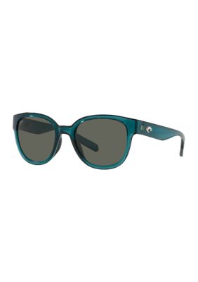 Costa Del Mar Women's 6S9051 Salina Polarized Sunglasses, Medium