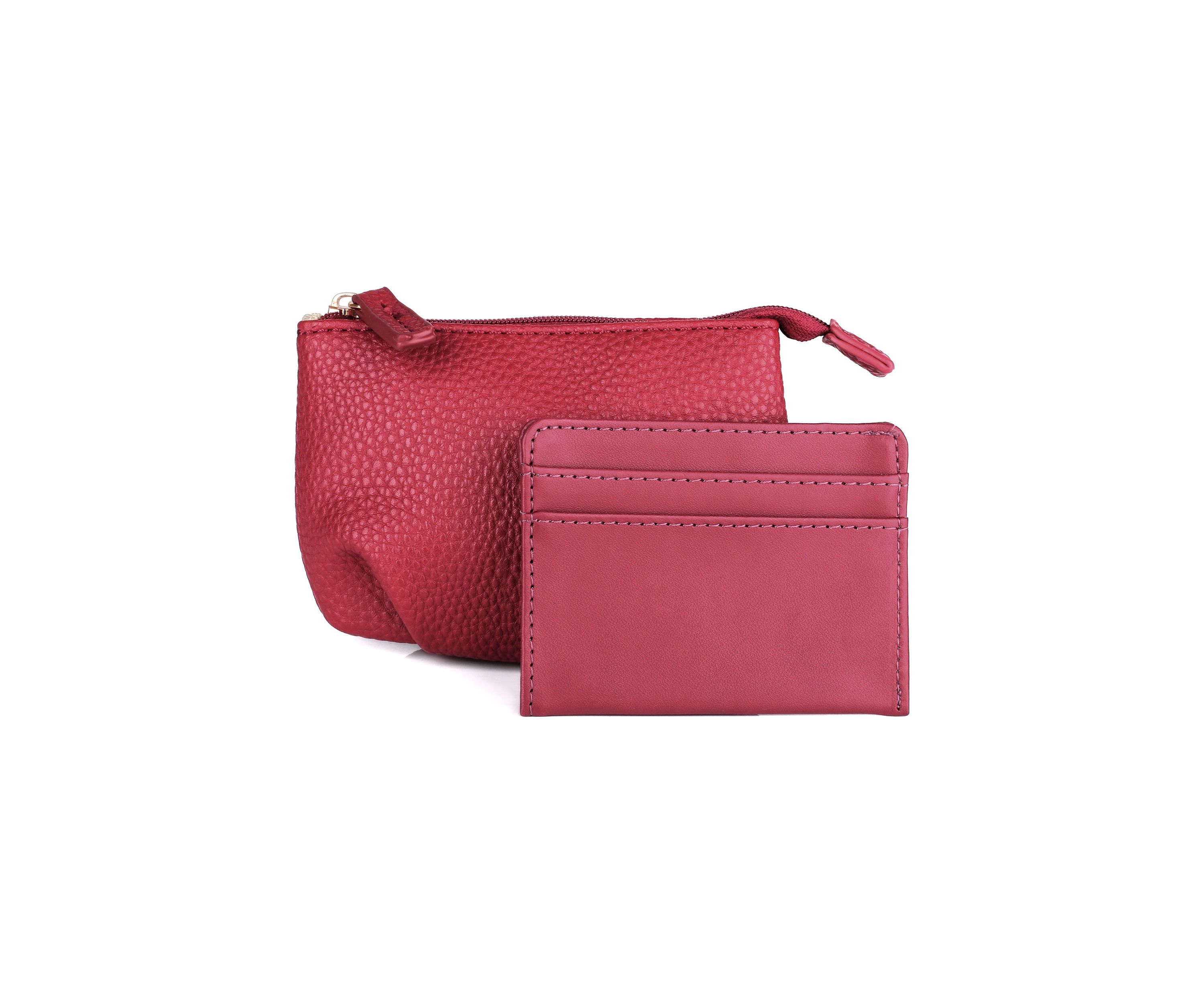 Pleated Coin Pouch
