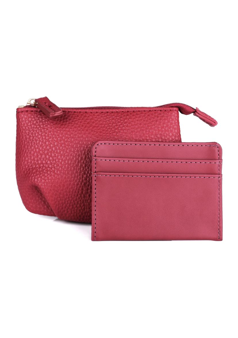 Pleated Coin Pouch