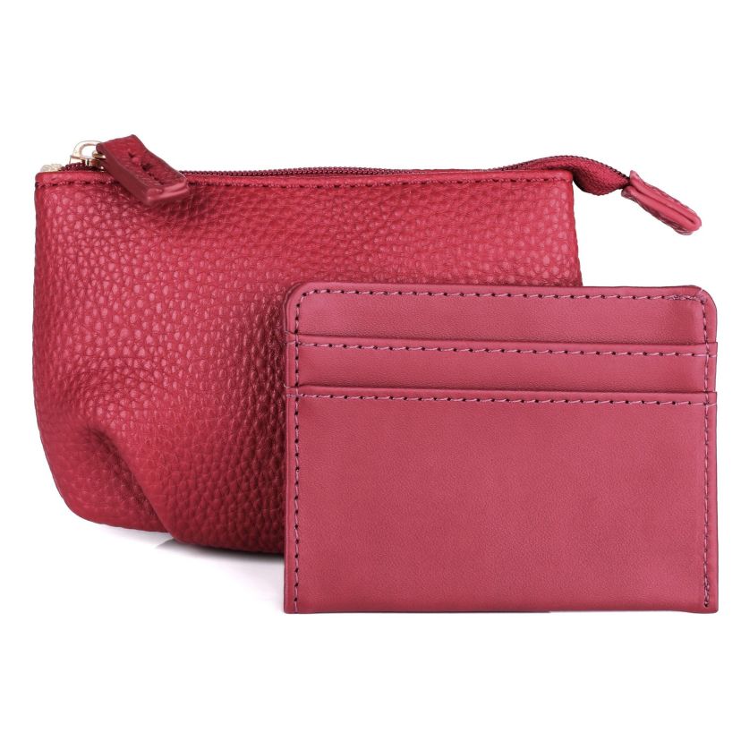 Pleated Coin Pouch