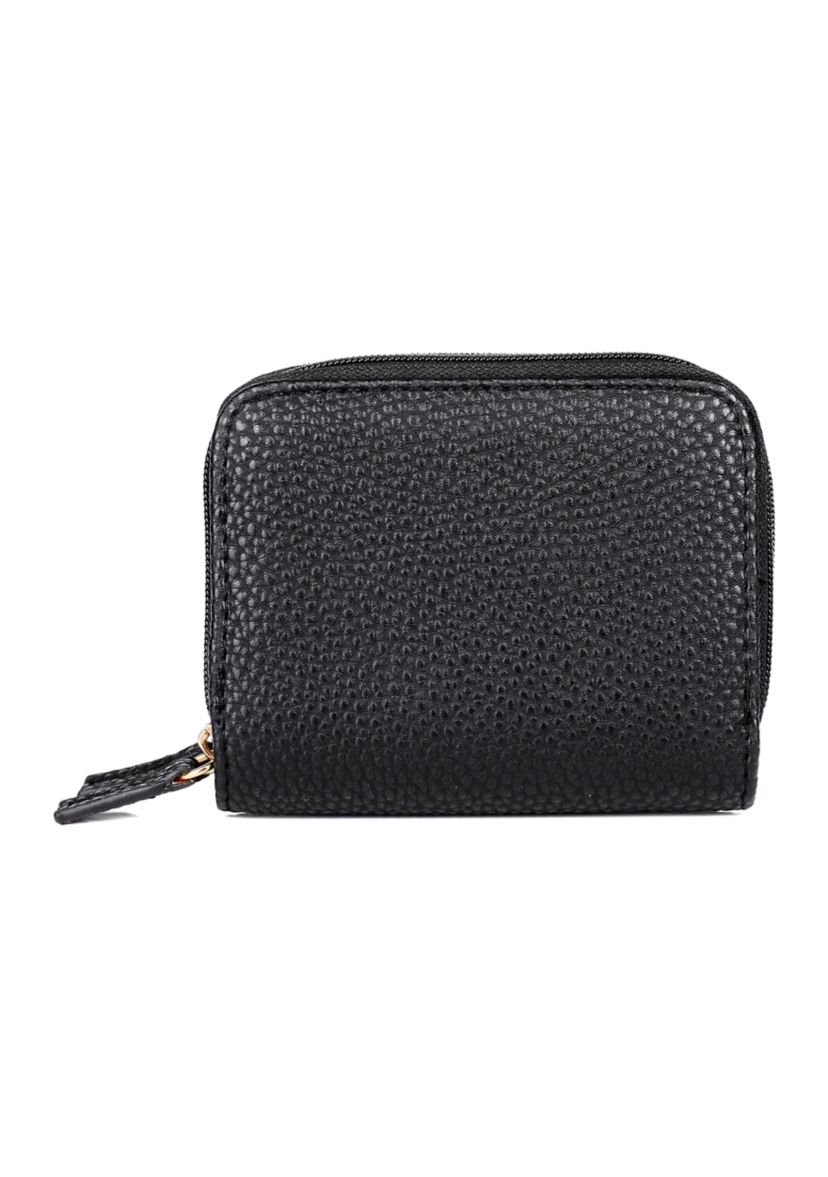 Solid Pebble Vegan Leather Wizard Wallet