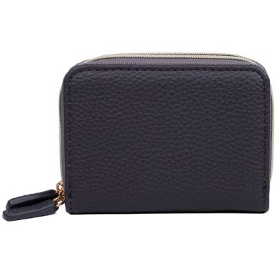 Julia Buxton Women's Croco Vegan Leather Wizard Wallet