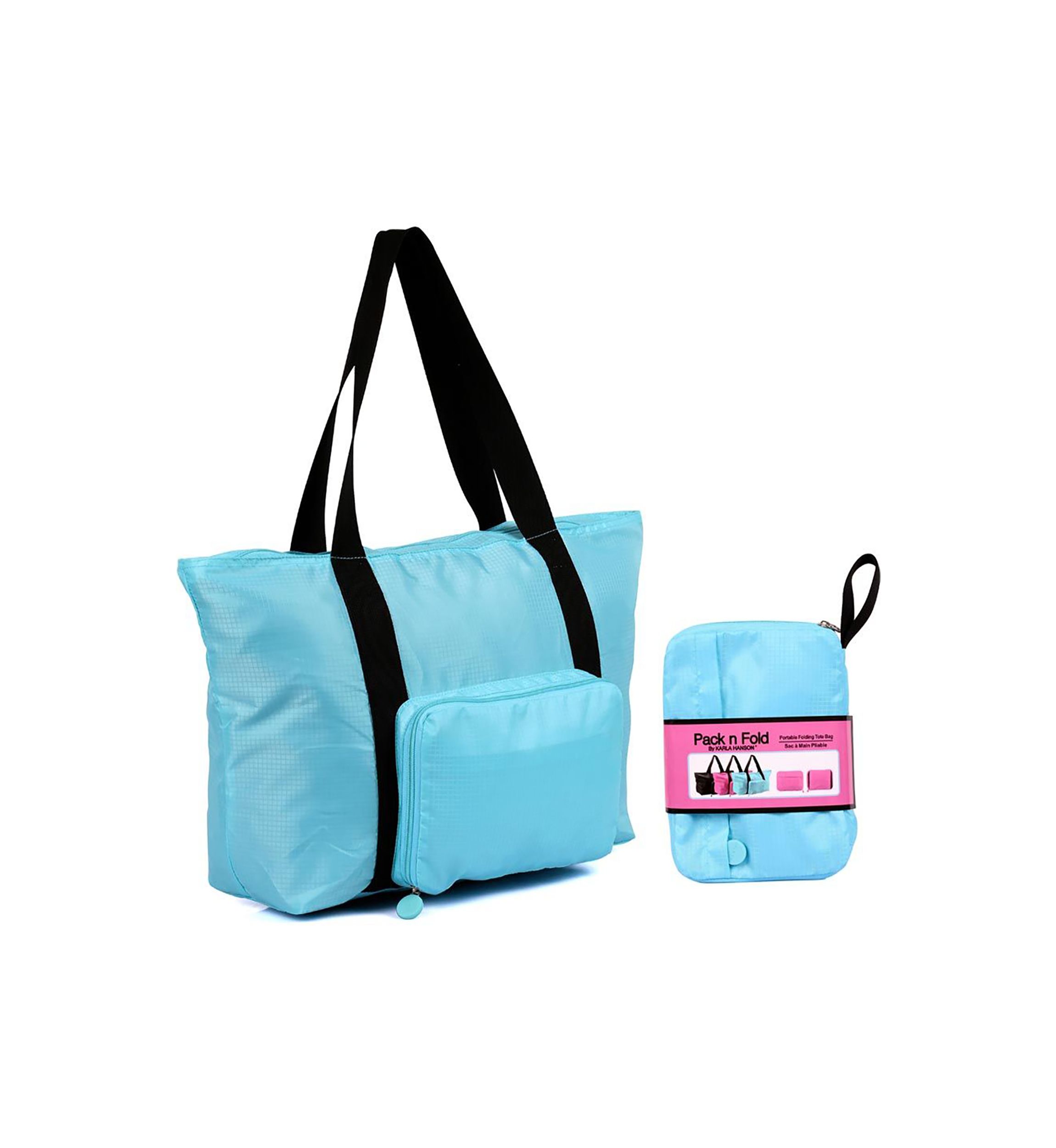 Pack n Fold Travel Tote Bag