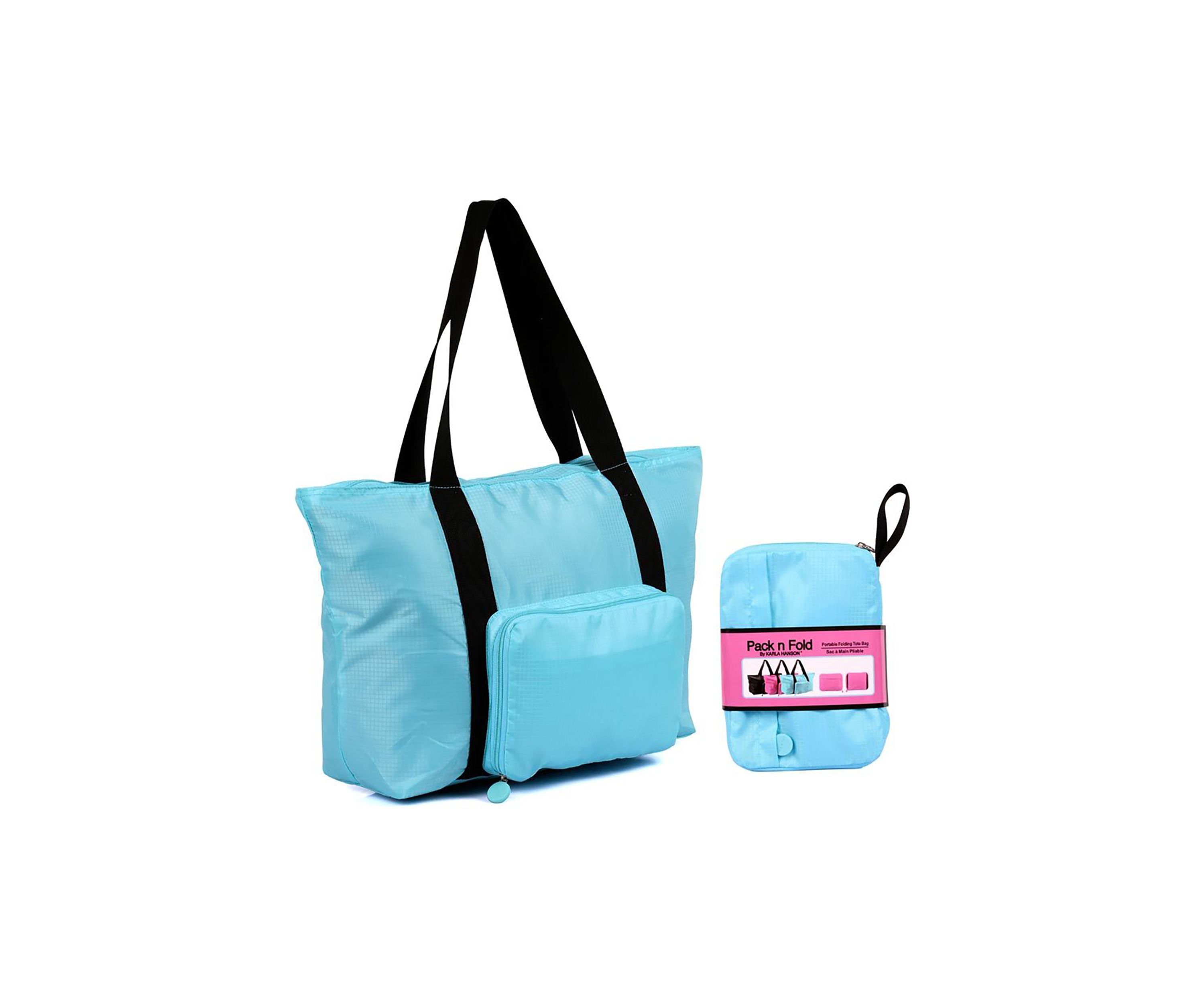 Pack n Fold Travel Tote Bag