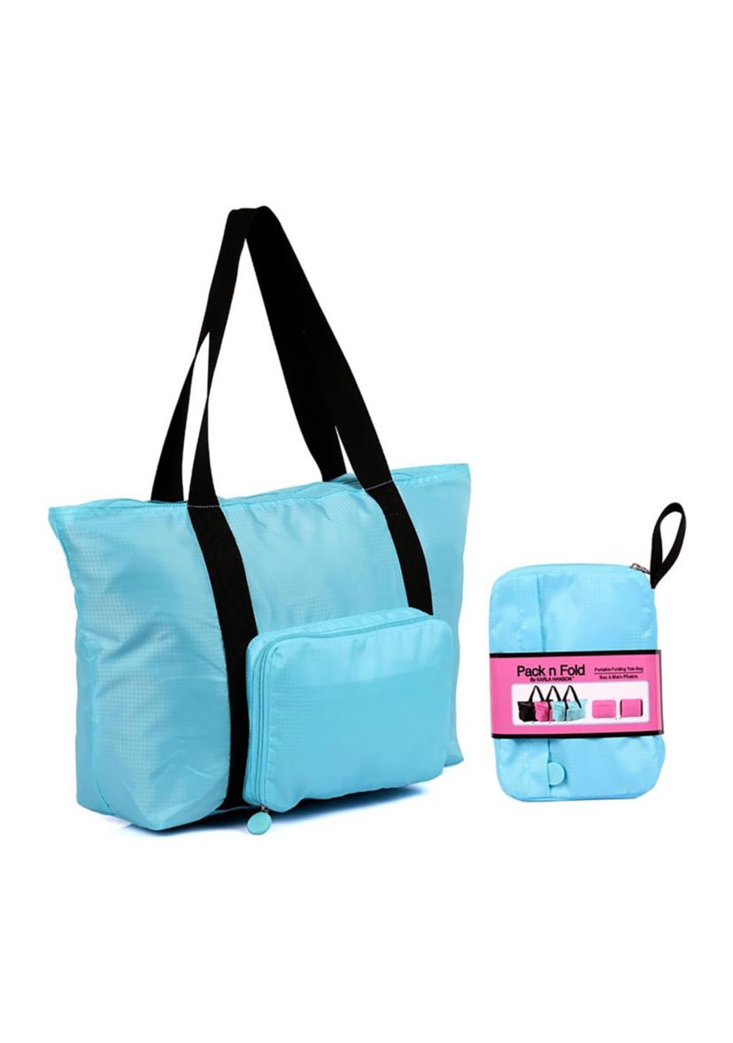 Pack n Fold Travel Tote Bag