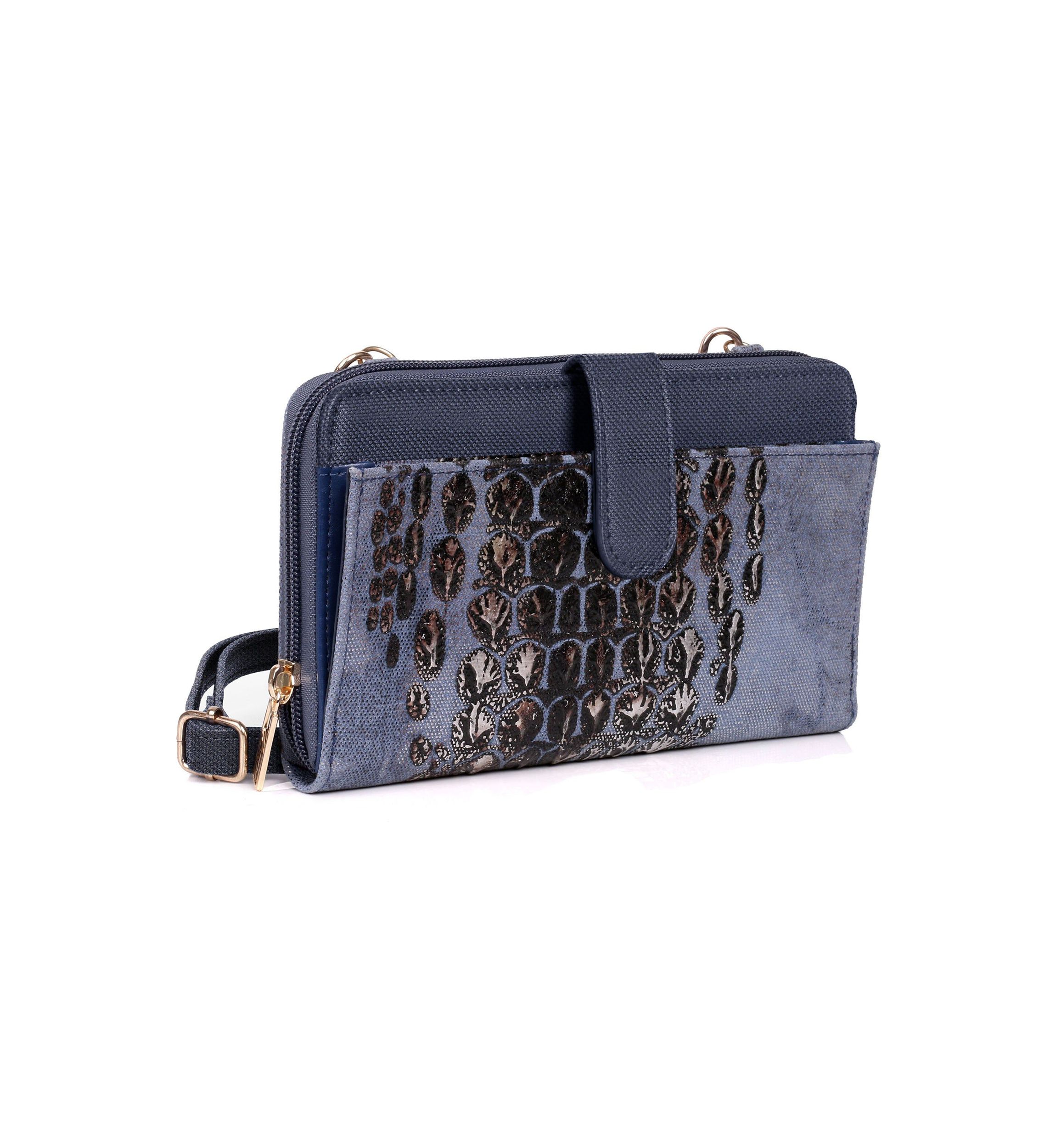 RFID Blocking Eva Womens Crossbody Wallet