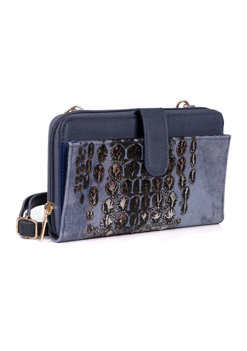 RFID Blocking Eva Womens Crossbody Wallet