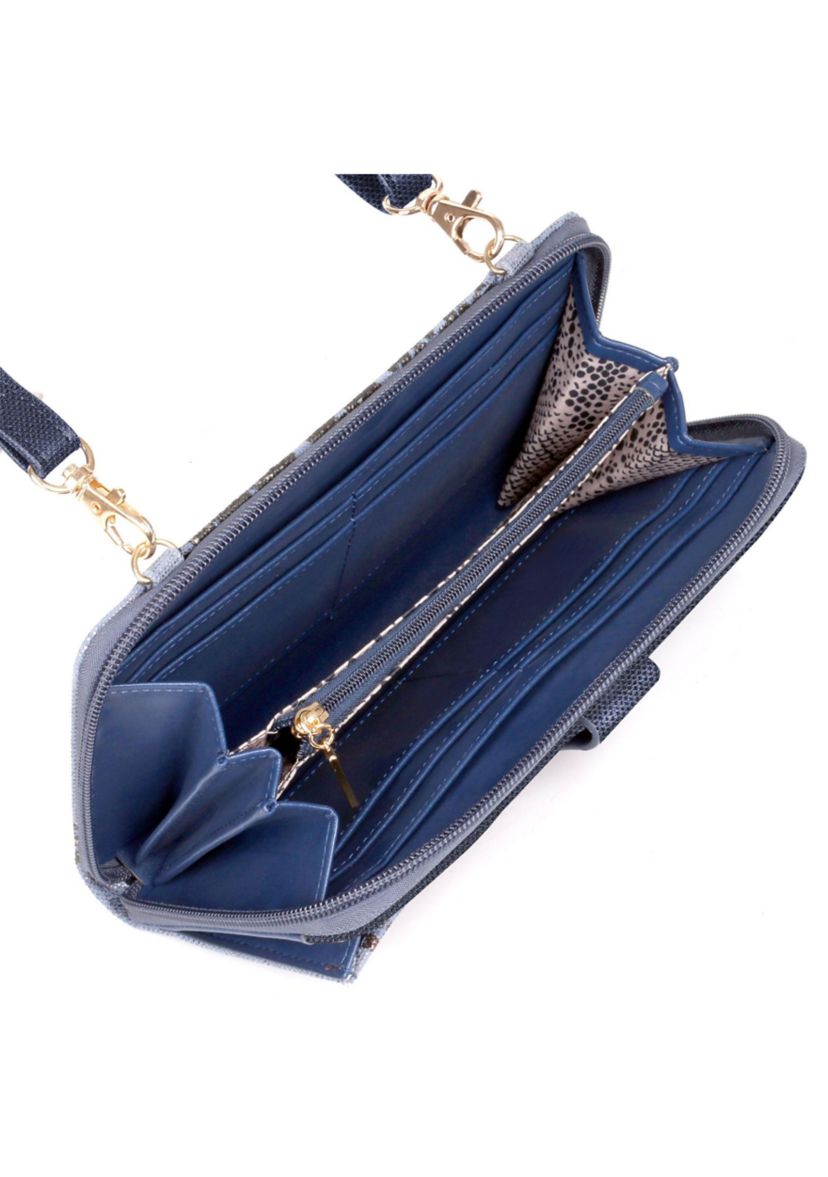 RFID Blocking Eva Womens Crossbody Wallet