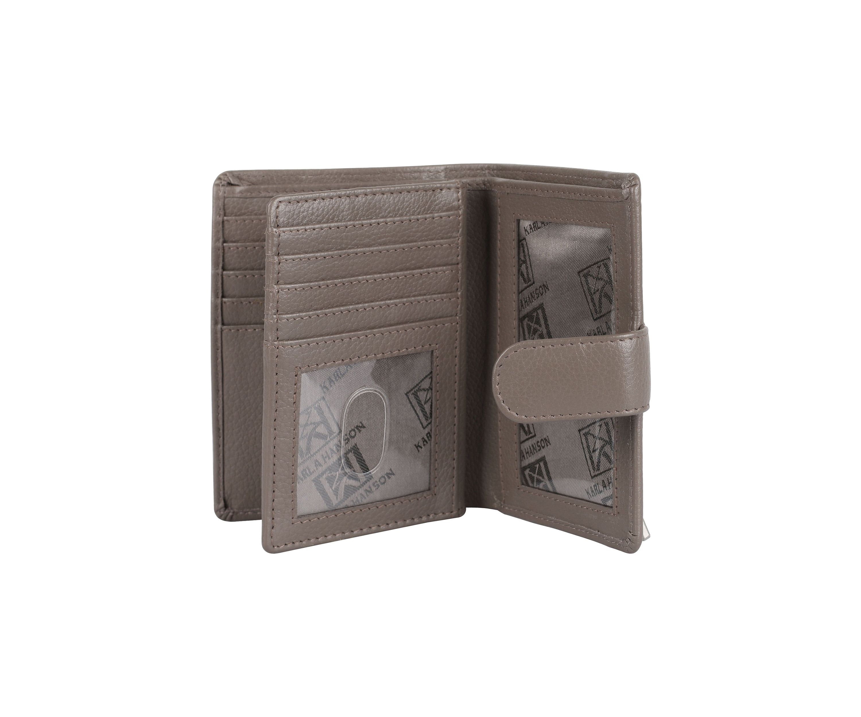 RFID Blocking Leather Wallet Medium