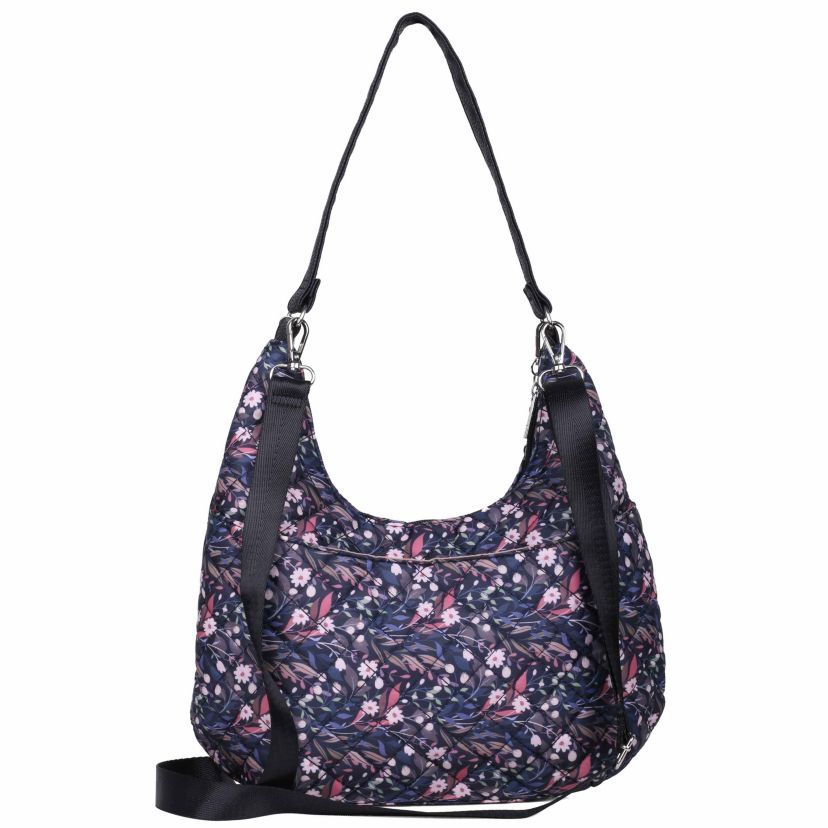 Quilted Nylon HOBO W/CHAIN & CB STRAP