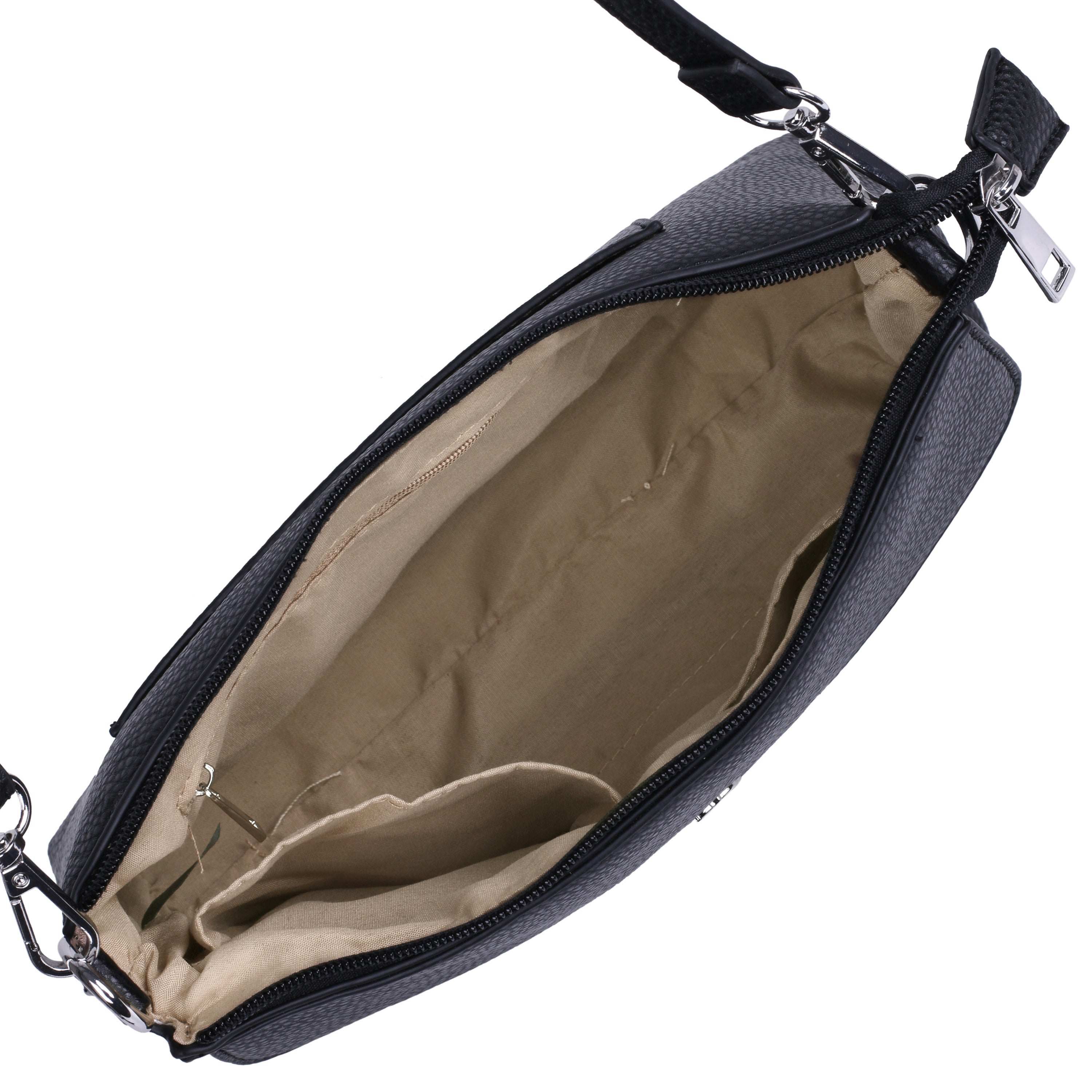 FLAP CROSSBODY WITHCOIN PURSE AND TASSEL