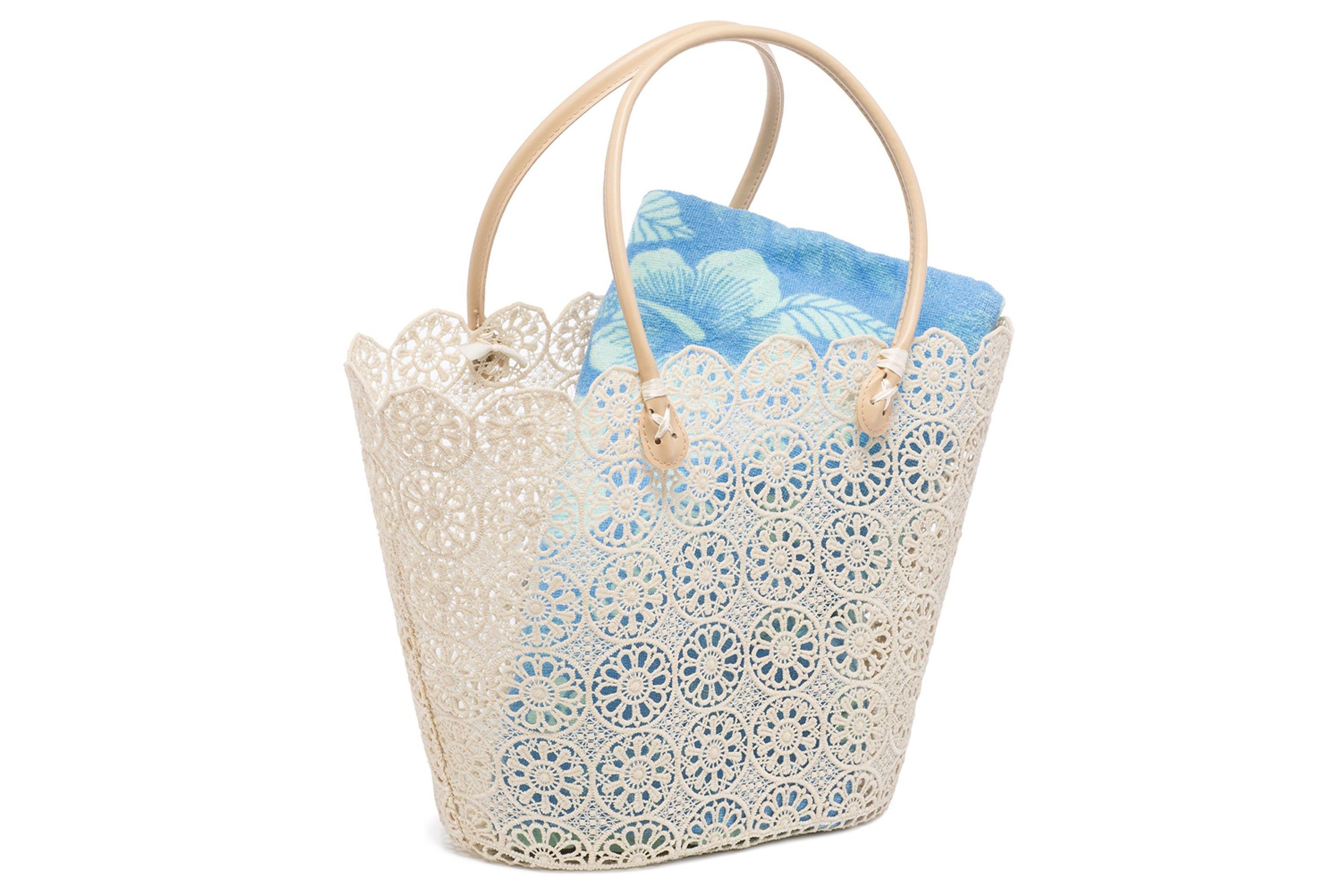 Riki & Romi Lace Tote Medium Trixy Cream