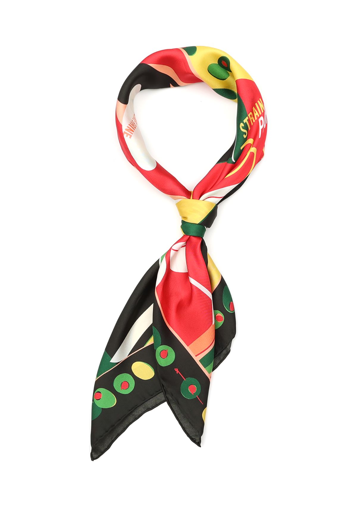 Dirty Martini Silk Square Scarf