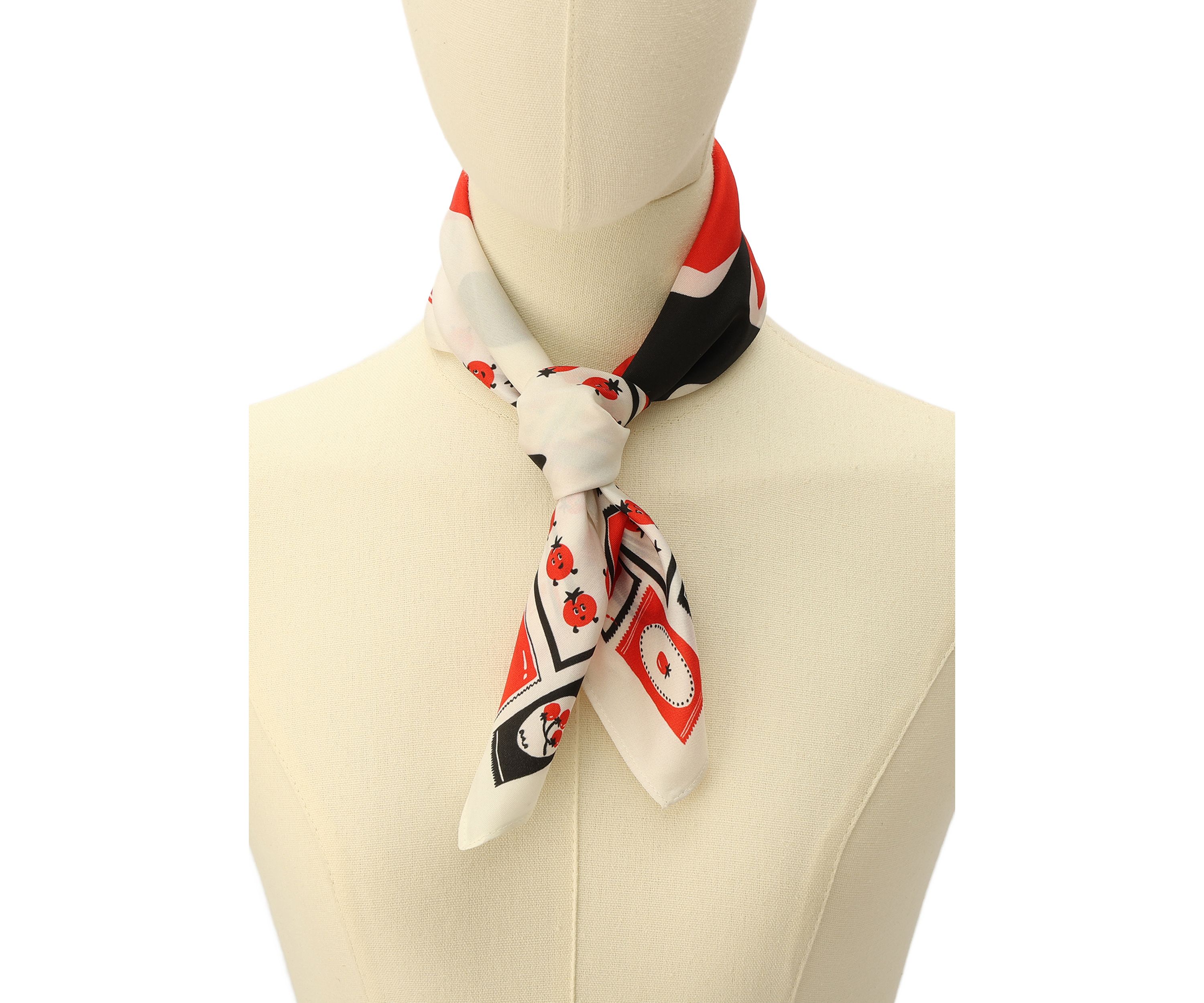 Tomato Ketchup Silk Bandana 