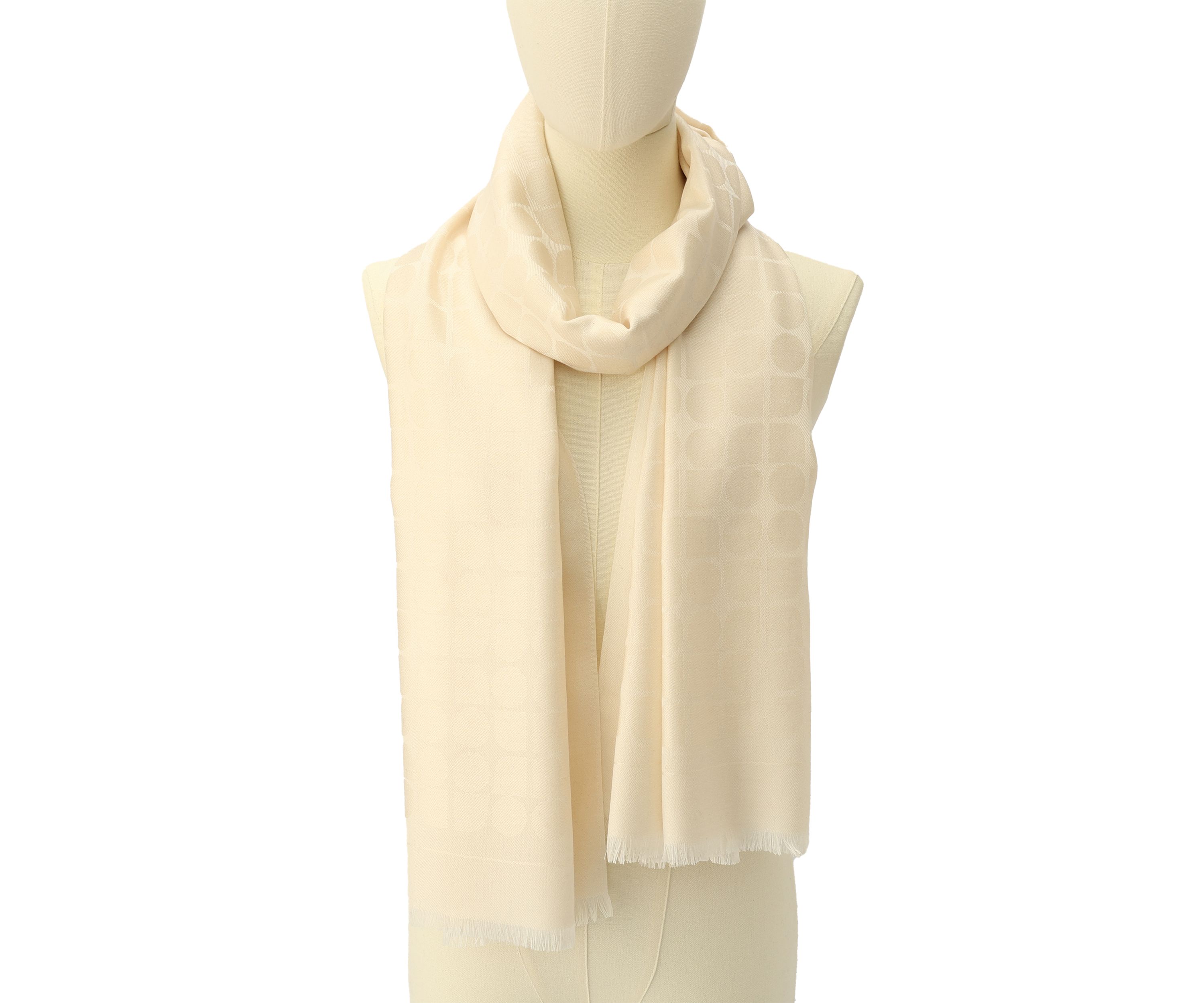 Womens Yarn Dyed Scarf
