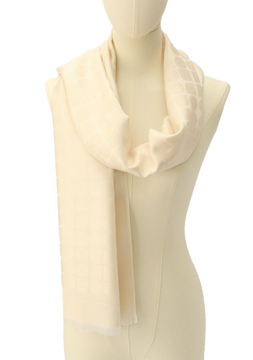 Womens Yarn Dyed Scarf
