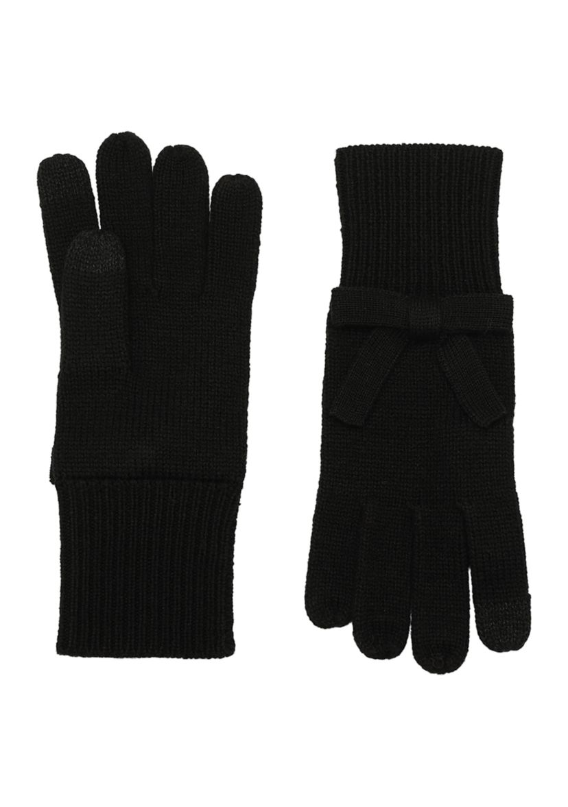 Solid Bow Gloves