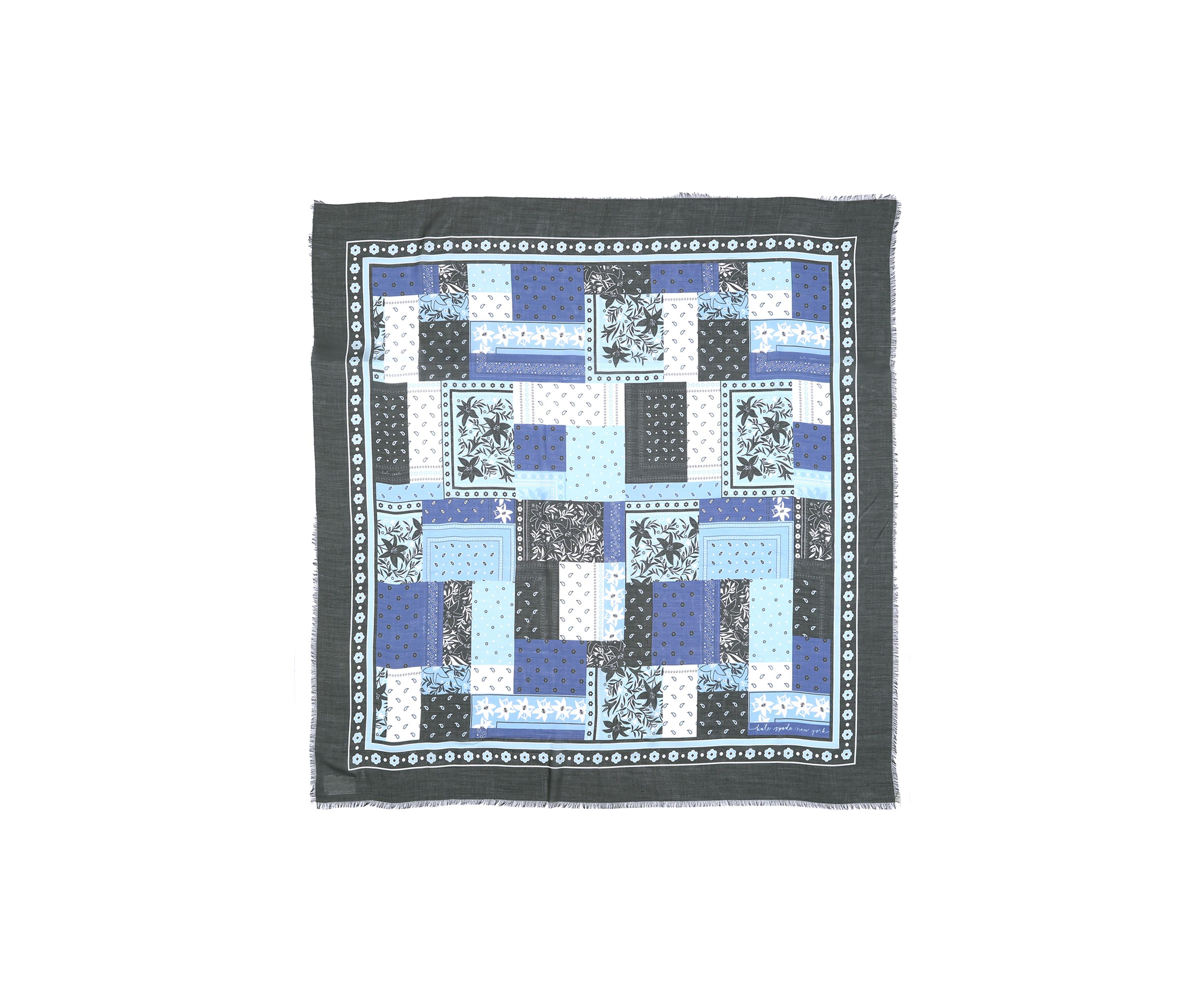 Bandana Patchwork Modal Square Scarf