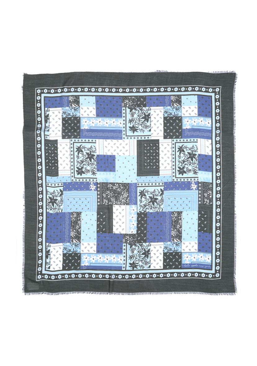 Bandana Patchwork Modal Square Scarf