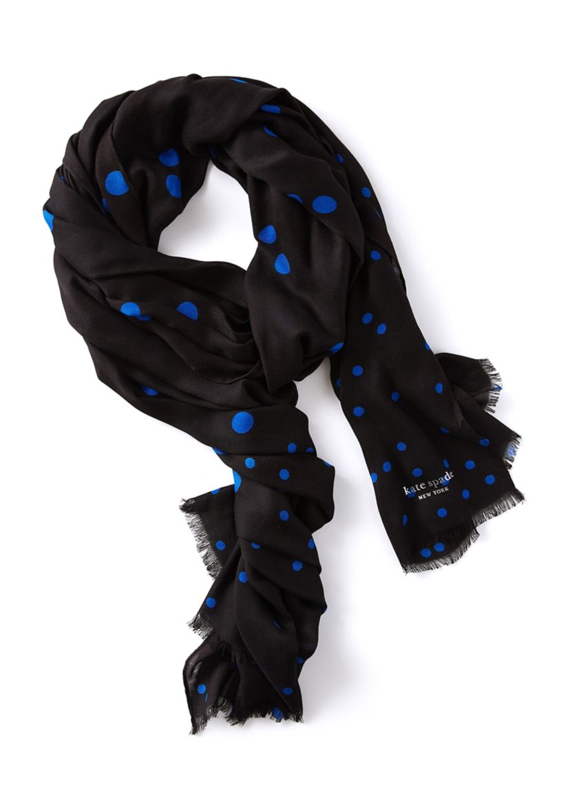Scatter Dot Oblong Scarf