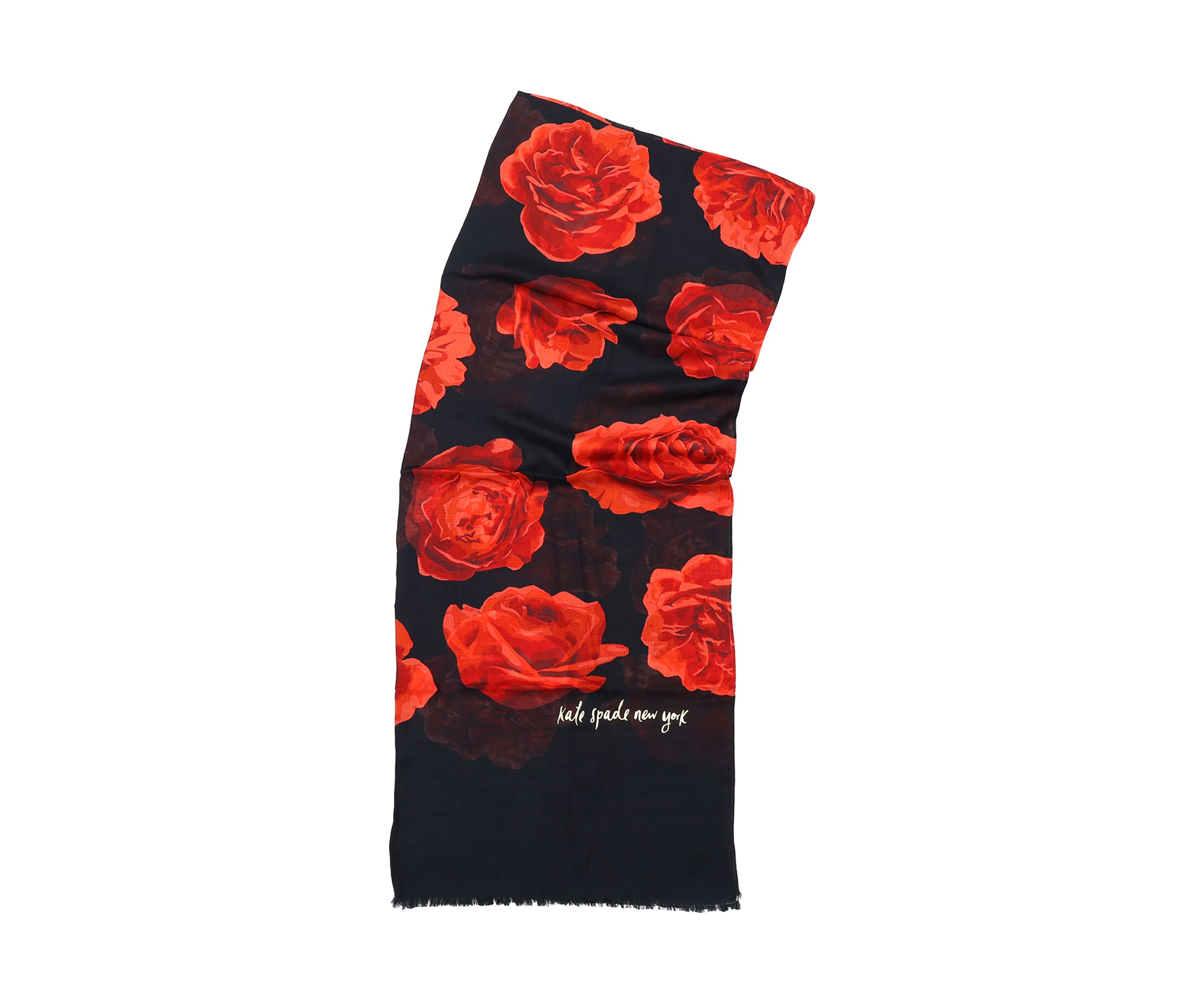 Charming Rose Oblong Scarf 