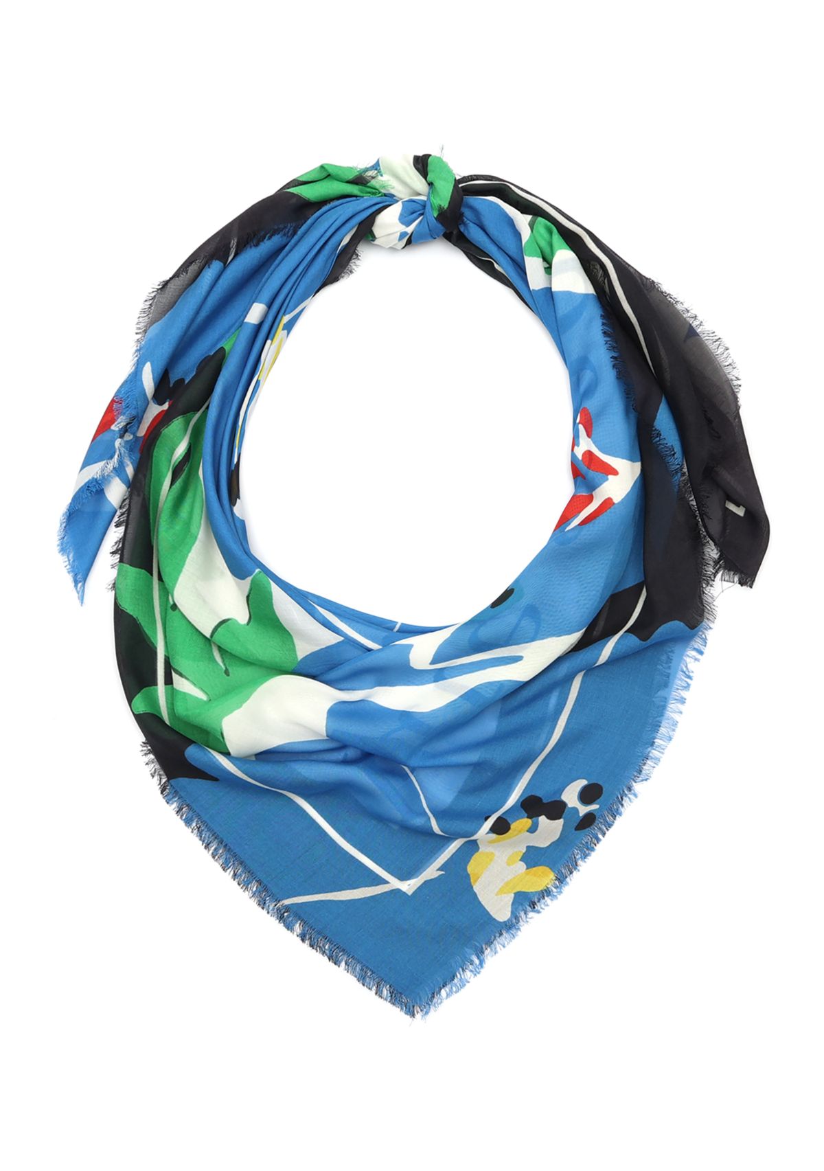 Springtime Bloom Square Scarf