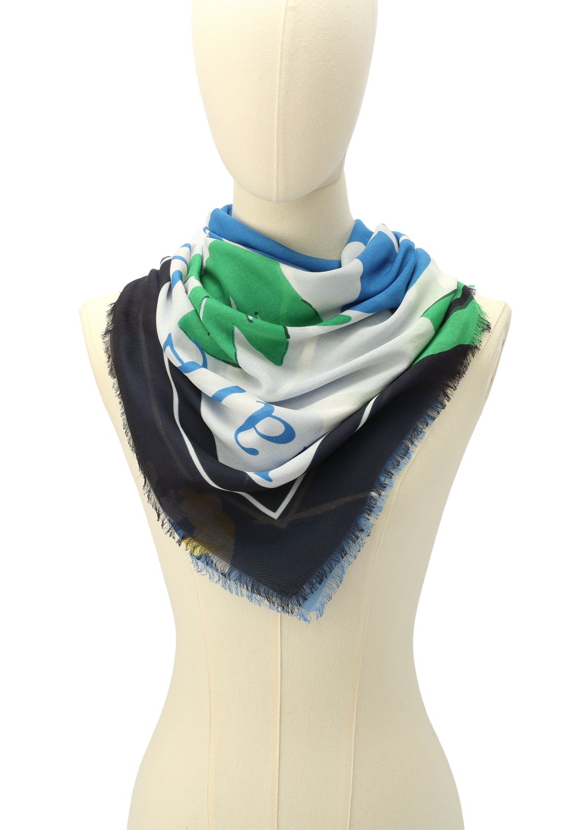 Springtime Bloom Square Scarf
