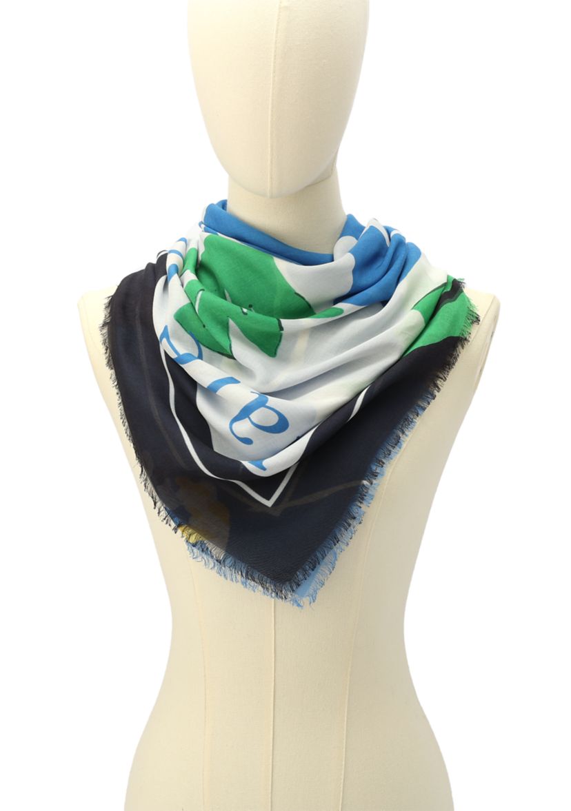 Springtime Bloom Square Scarf