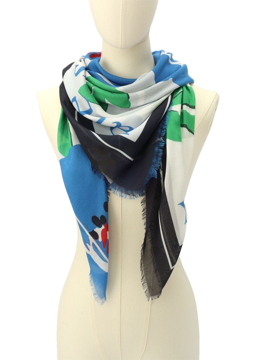 Springtime Bloom Square Scarf