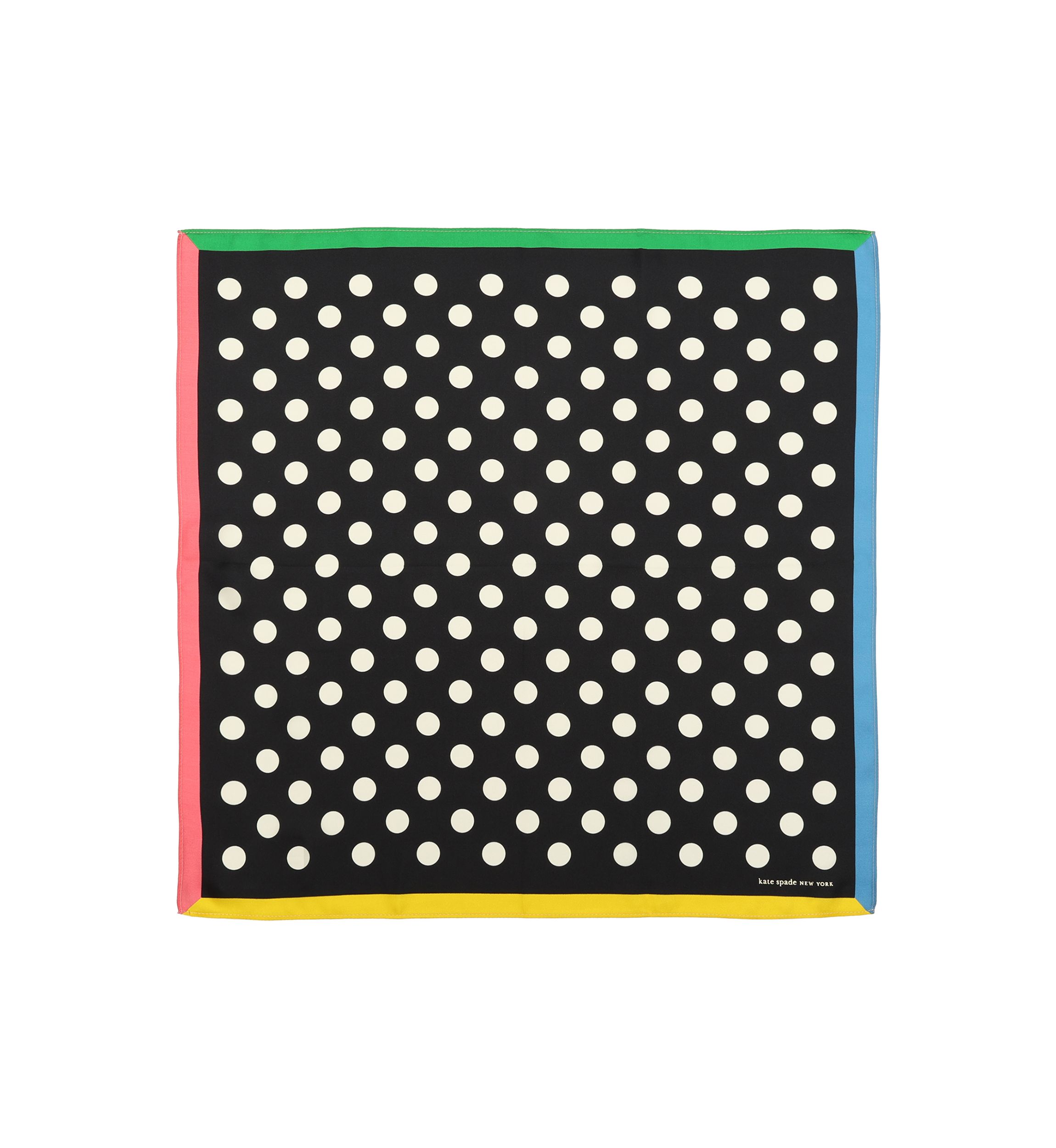Breezy Dot Silk Bandana