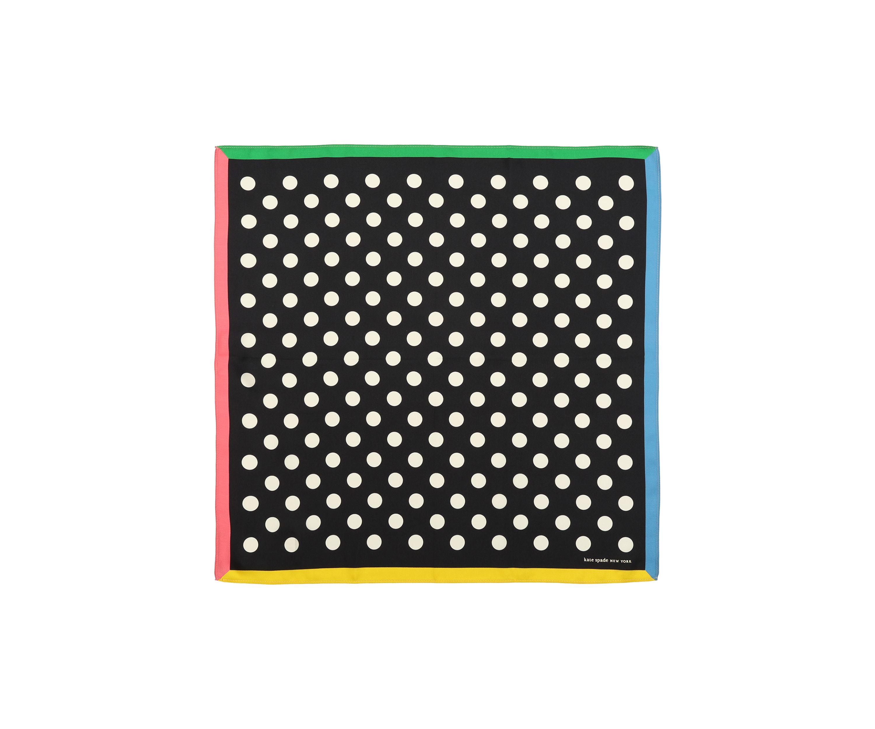 Breezy Dot Silk Bandana