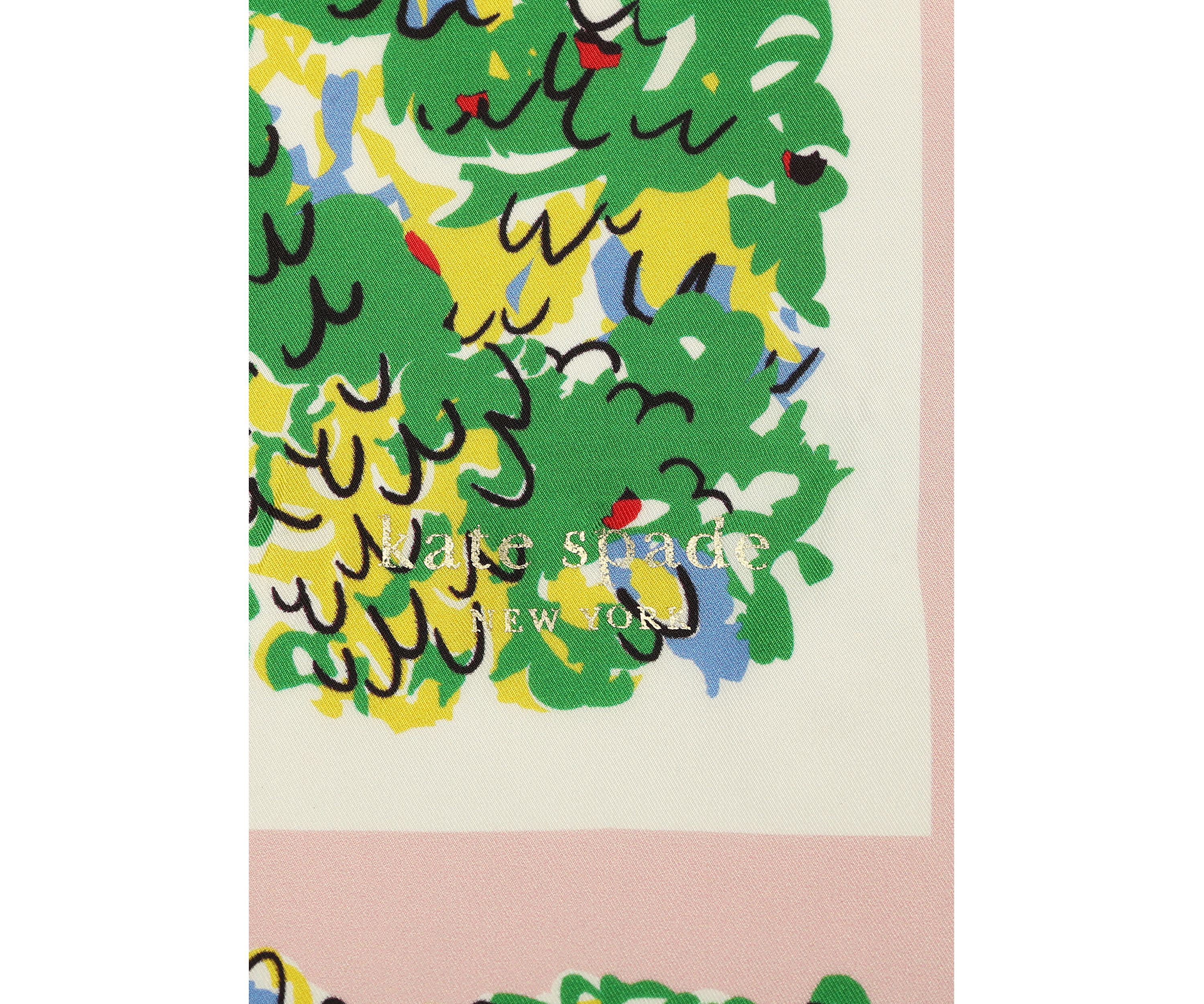 Springtime Gardens Silk Square Scarf