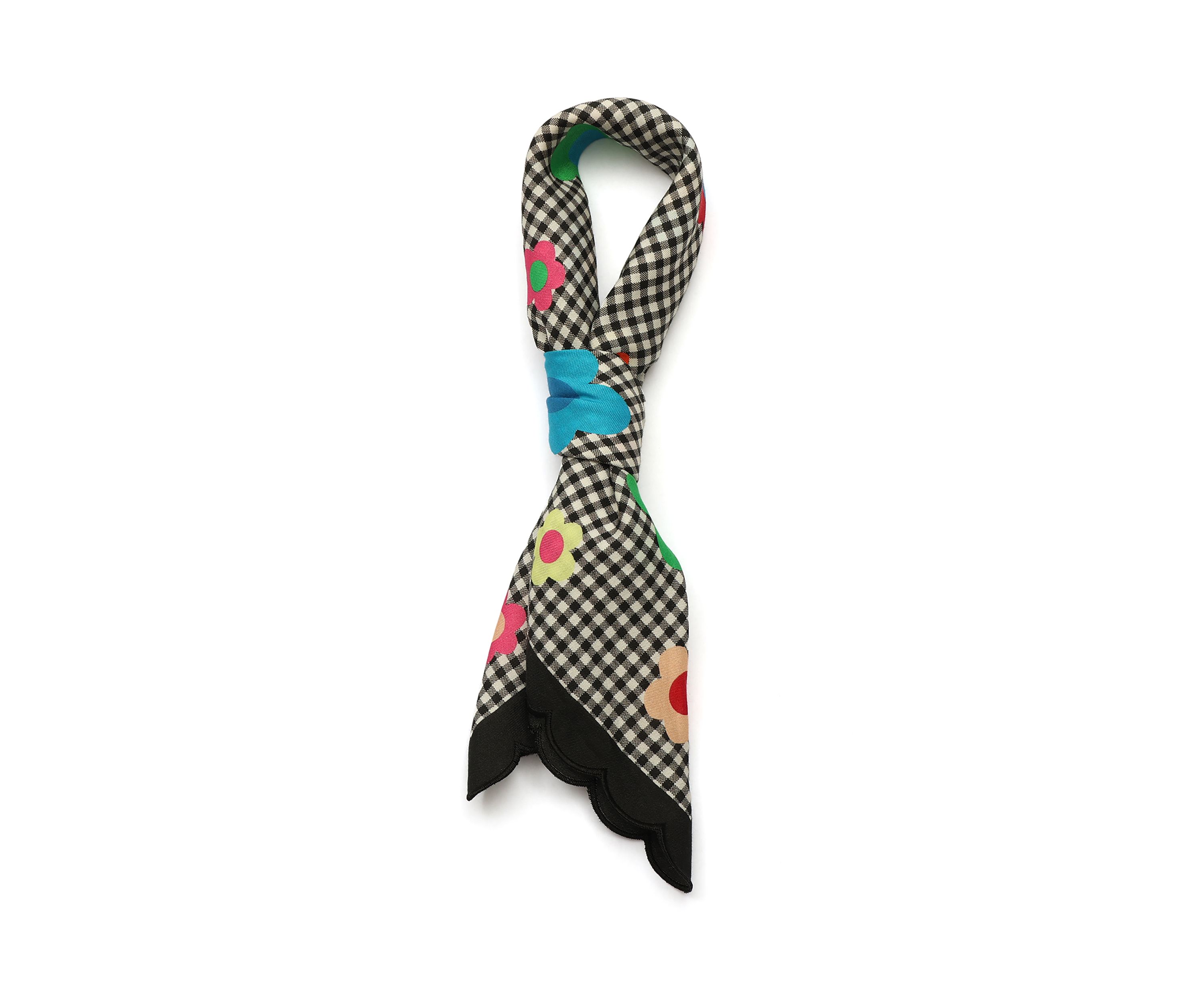 Gingham Garden Bandana