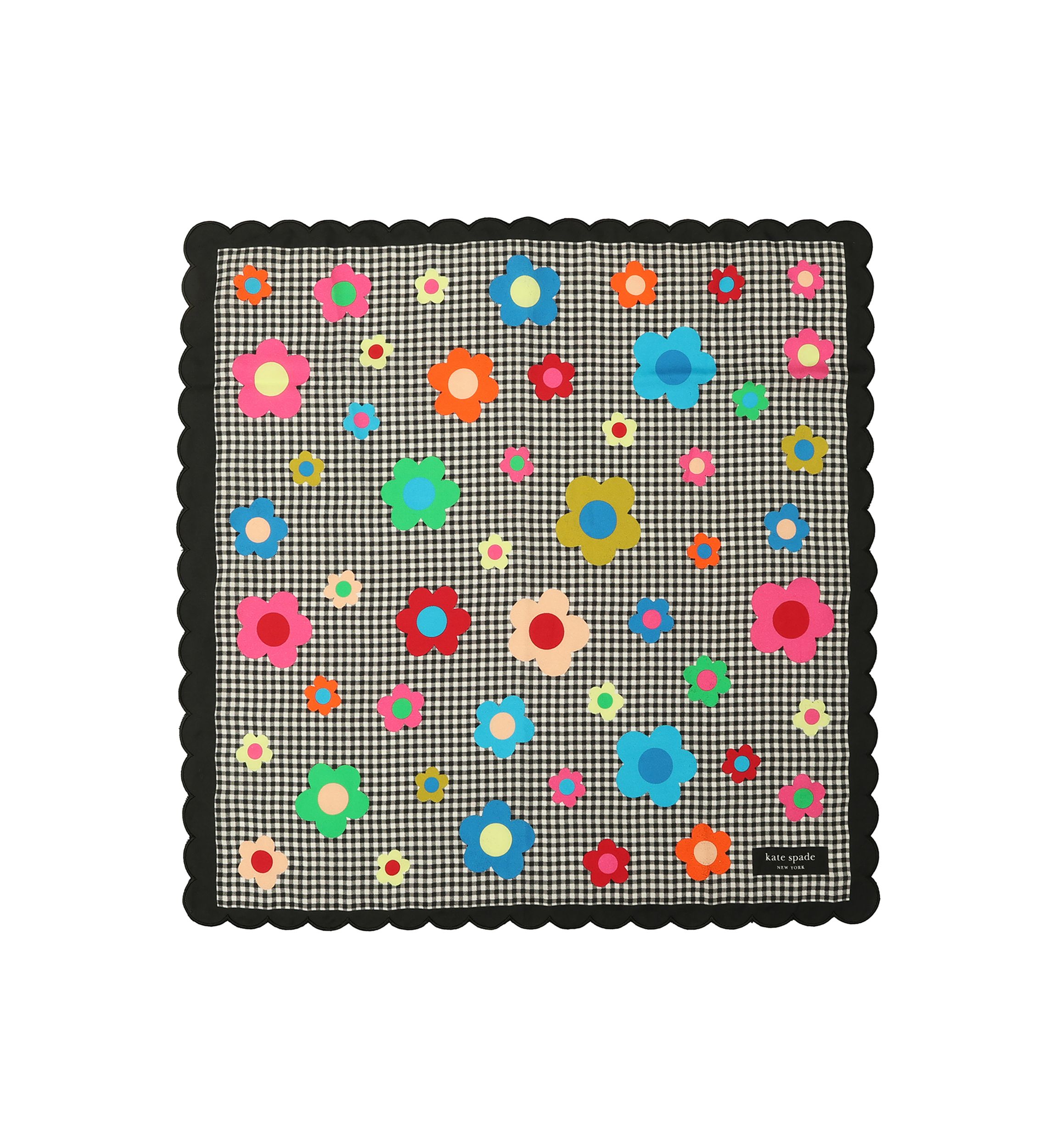 Gingham Garden Bandana