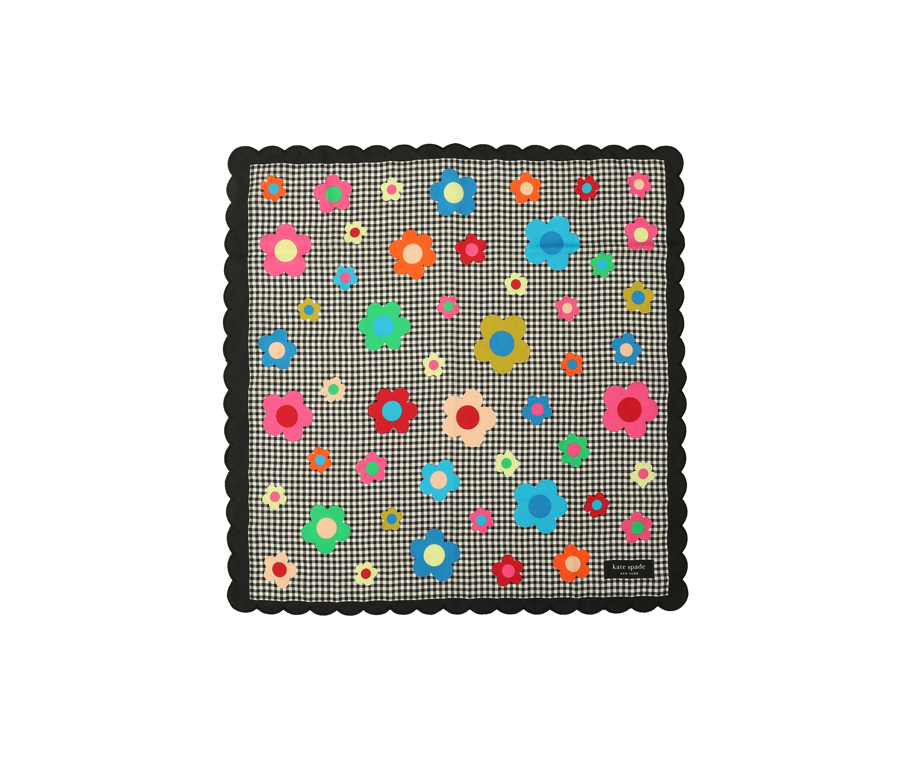Gingham Garden Bandana