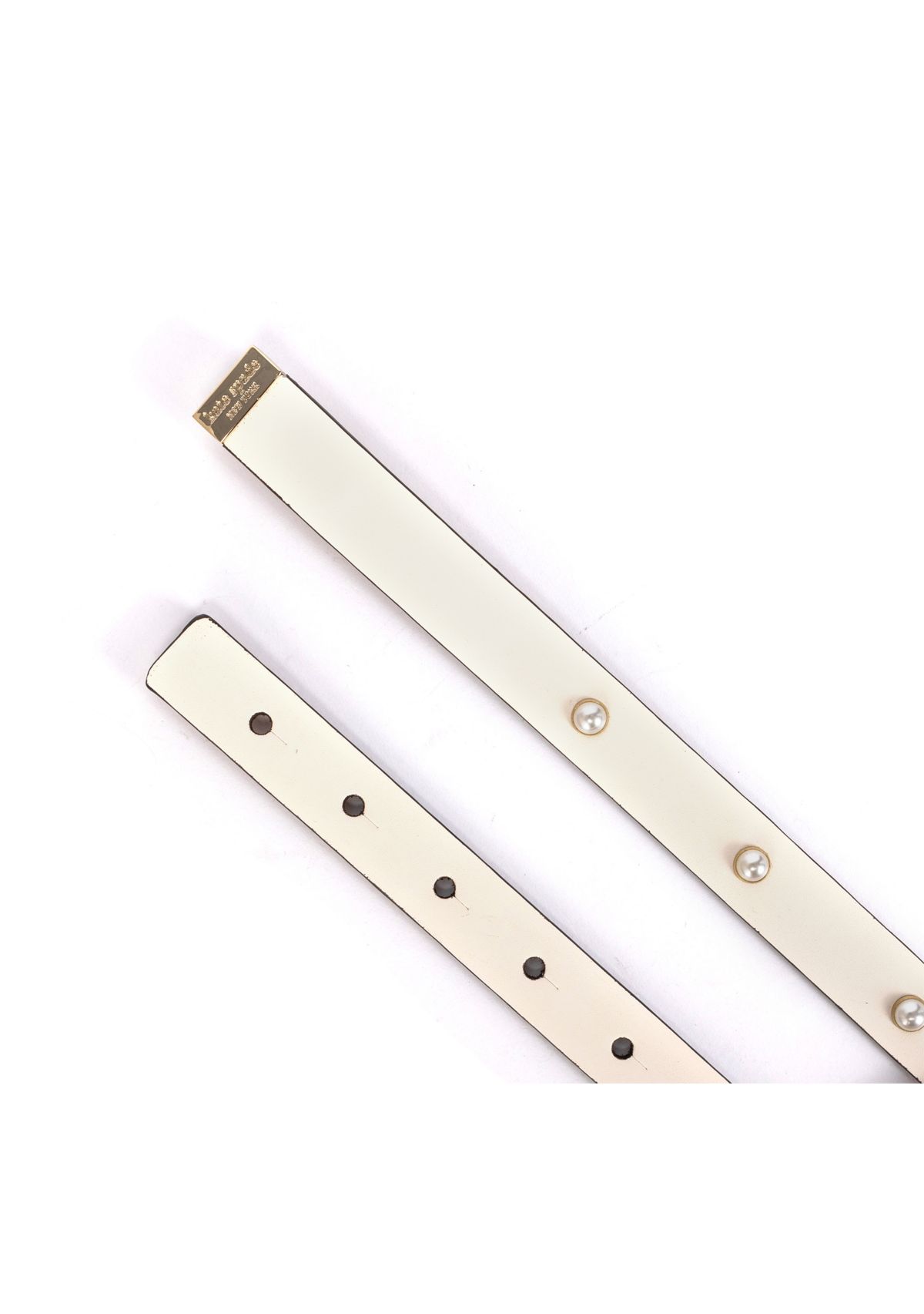 19 Millimeter Bow Belt with Pearls