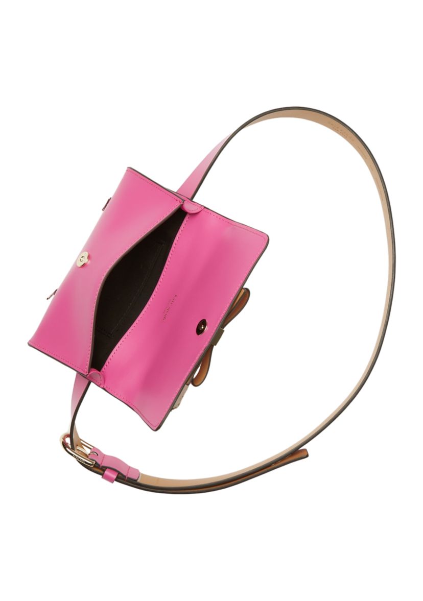 Kate spade pink bow Kate Spade signature gold logo belt‎ size Small new Bow Belt - Shop on Pinterest main image 4