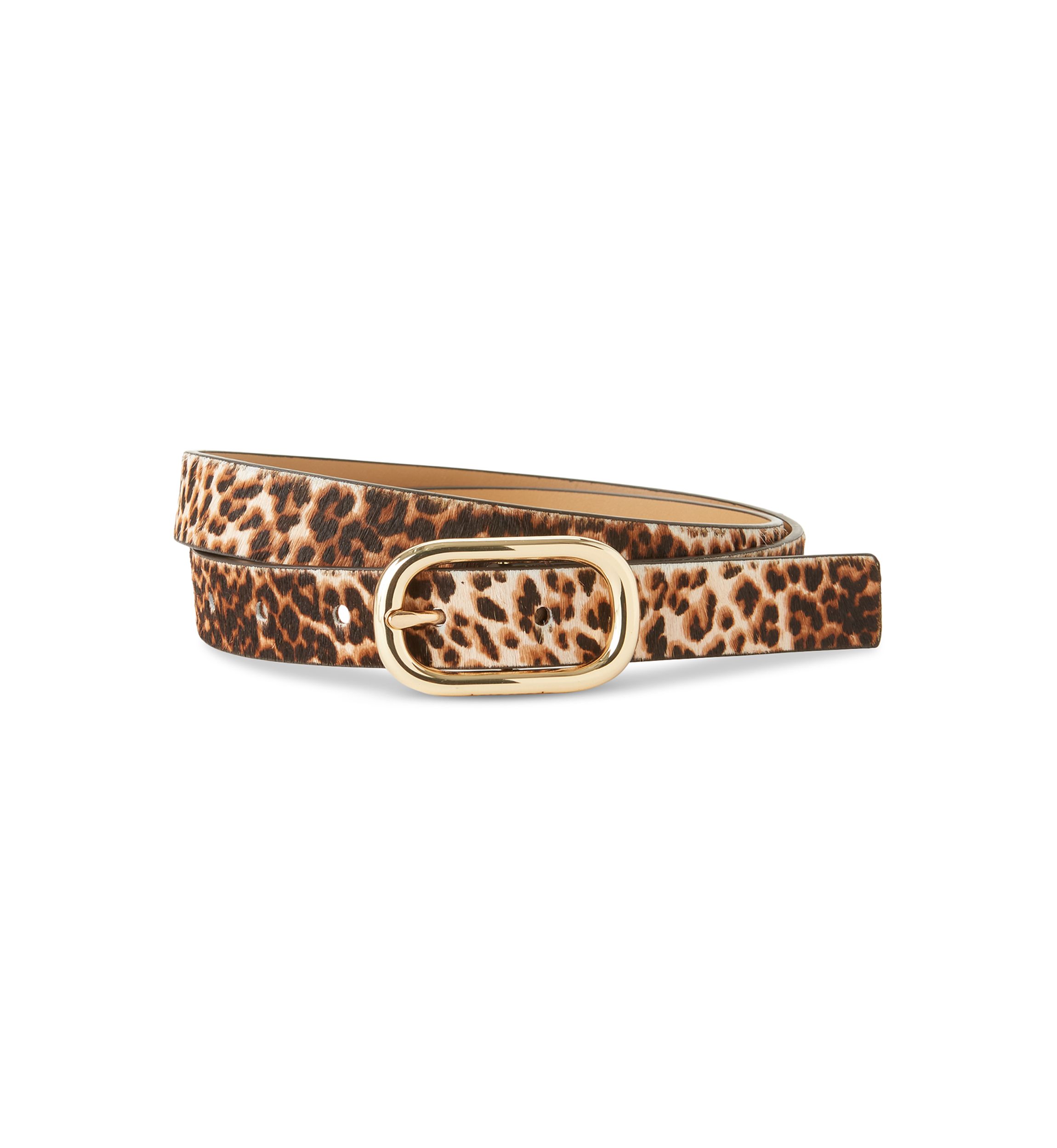 Leopard Molten Buckle Belt 25MM